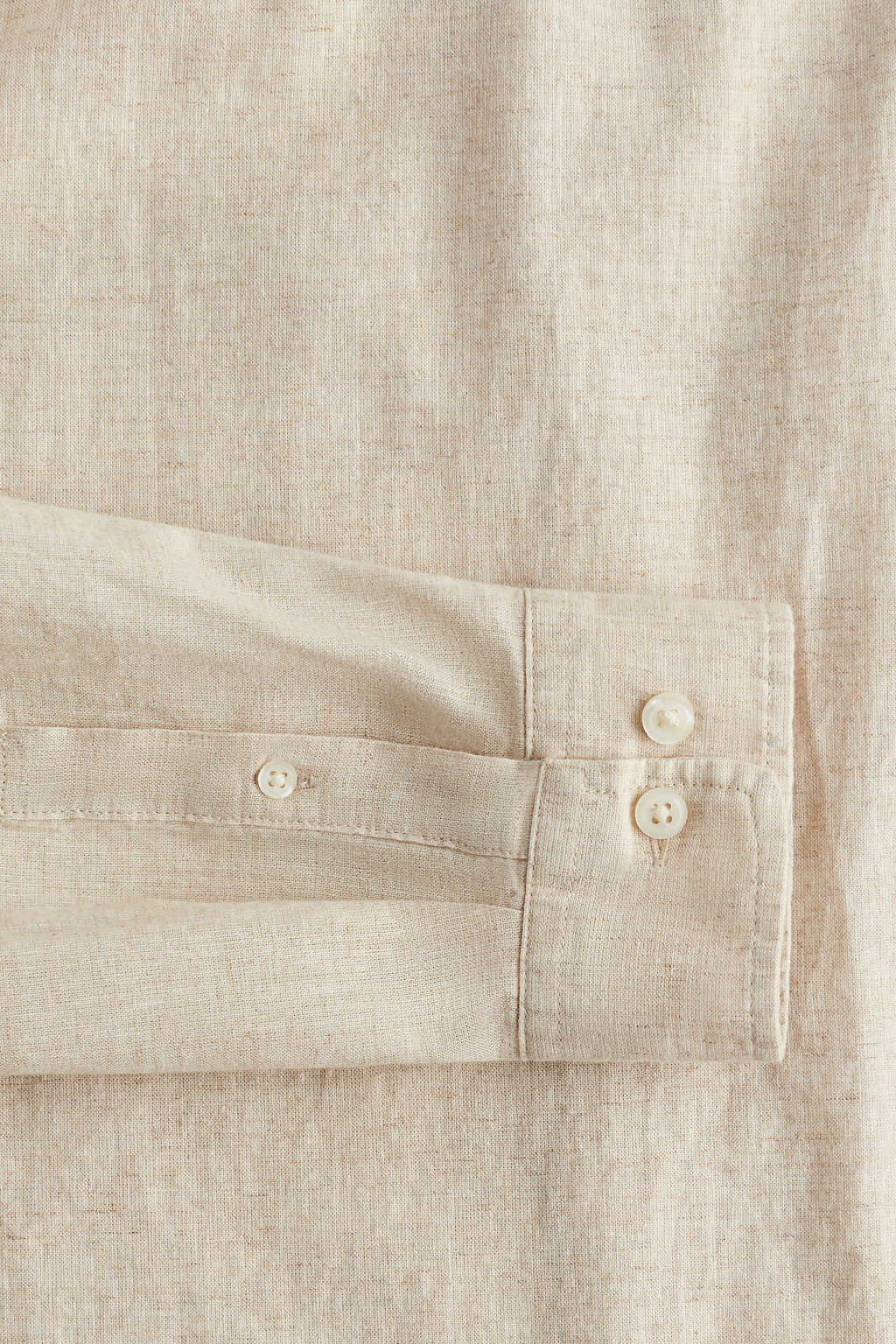 Camisa en mezcla de lino Regular Fit - H&m фото 9