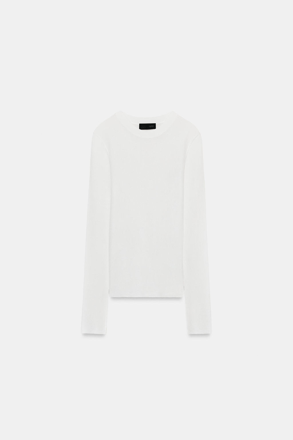 FINE KNIT SEMI-SHEER TOP - Zara фото 4