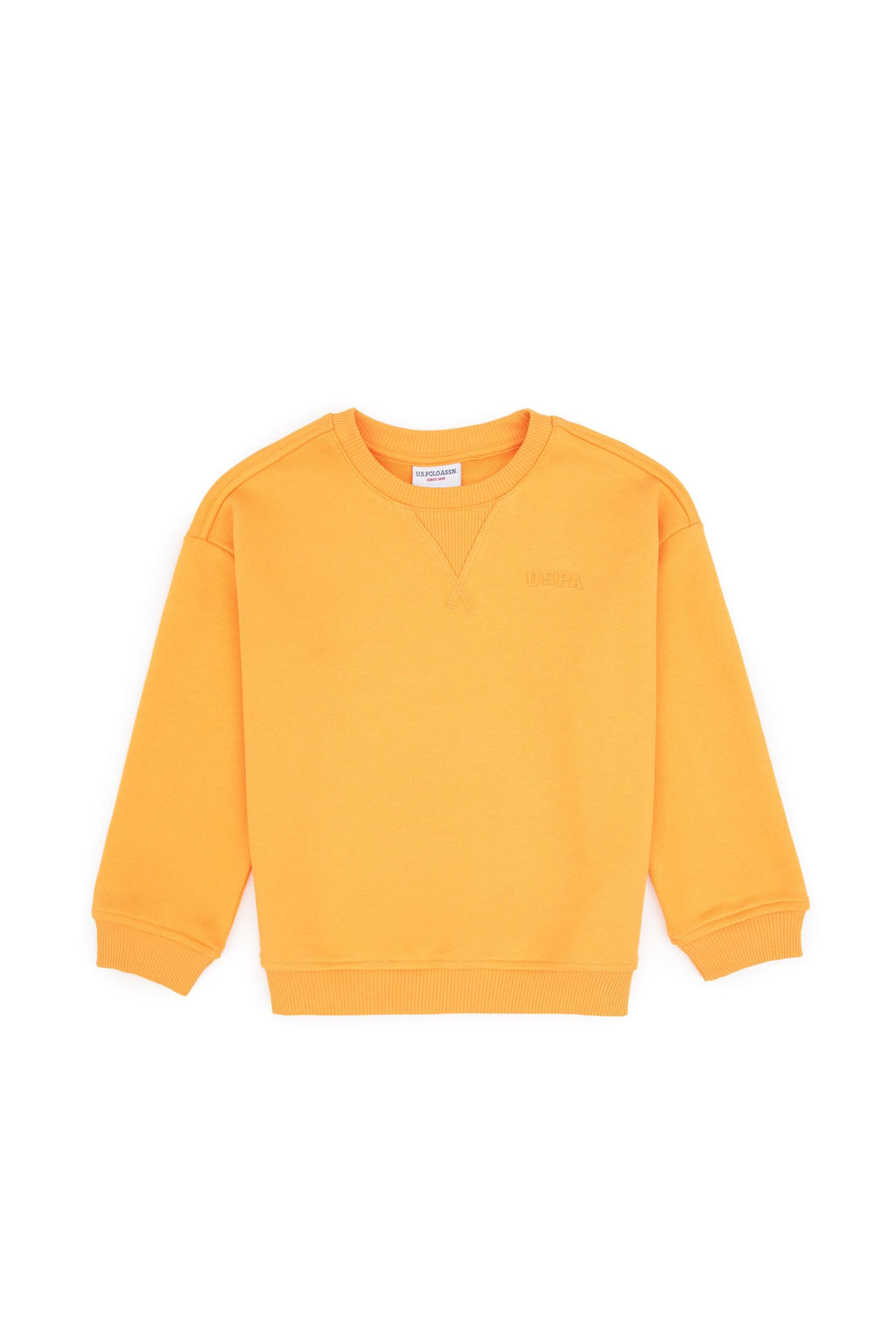 Erkek _ocuk Mango Bisiklet Yaka Basic Sweatshirt
