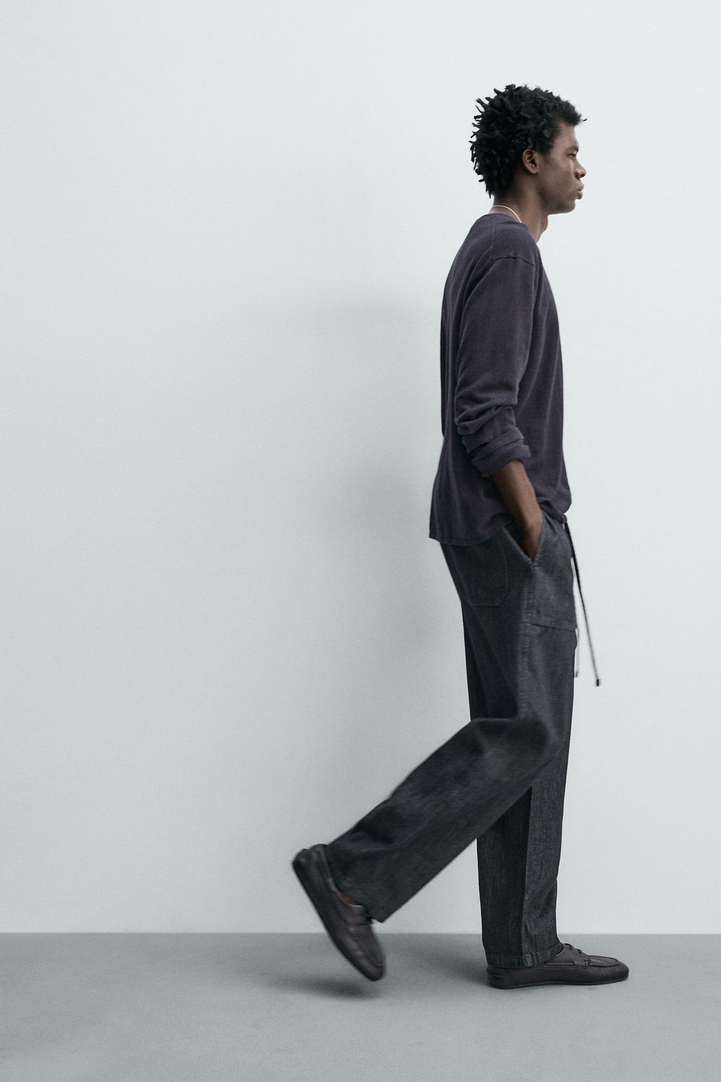 JEANS JOGGER RELAXED FIT / Marino - Zara фото 6