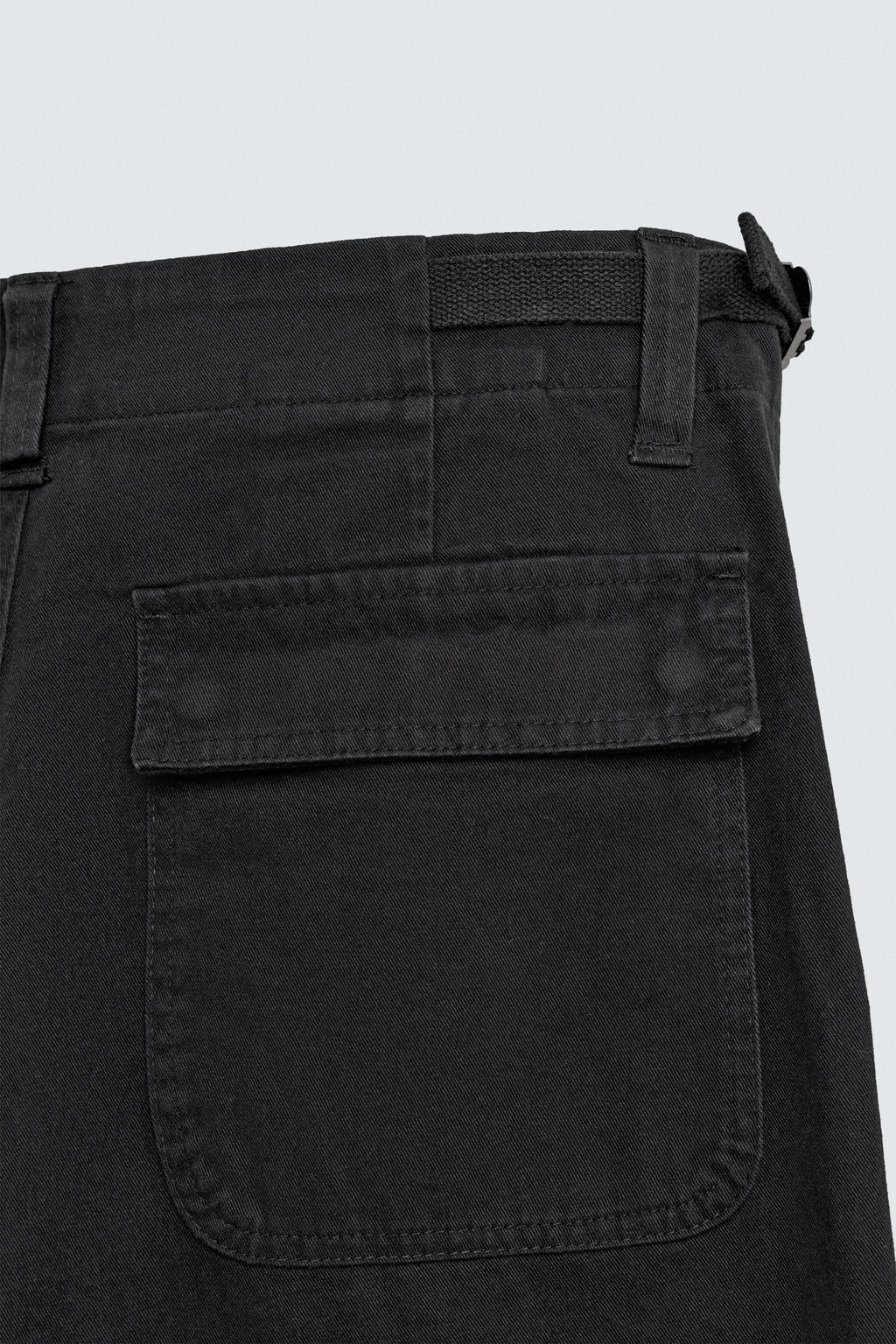 TWILL STRAIGHT-LEG TROUSERS - Zara фото 9