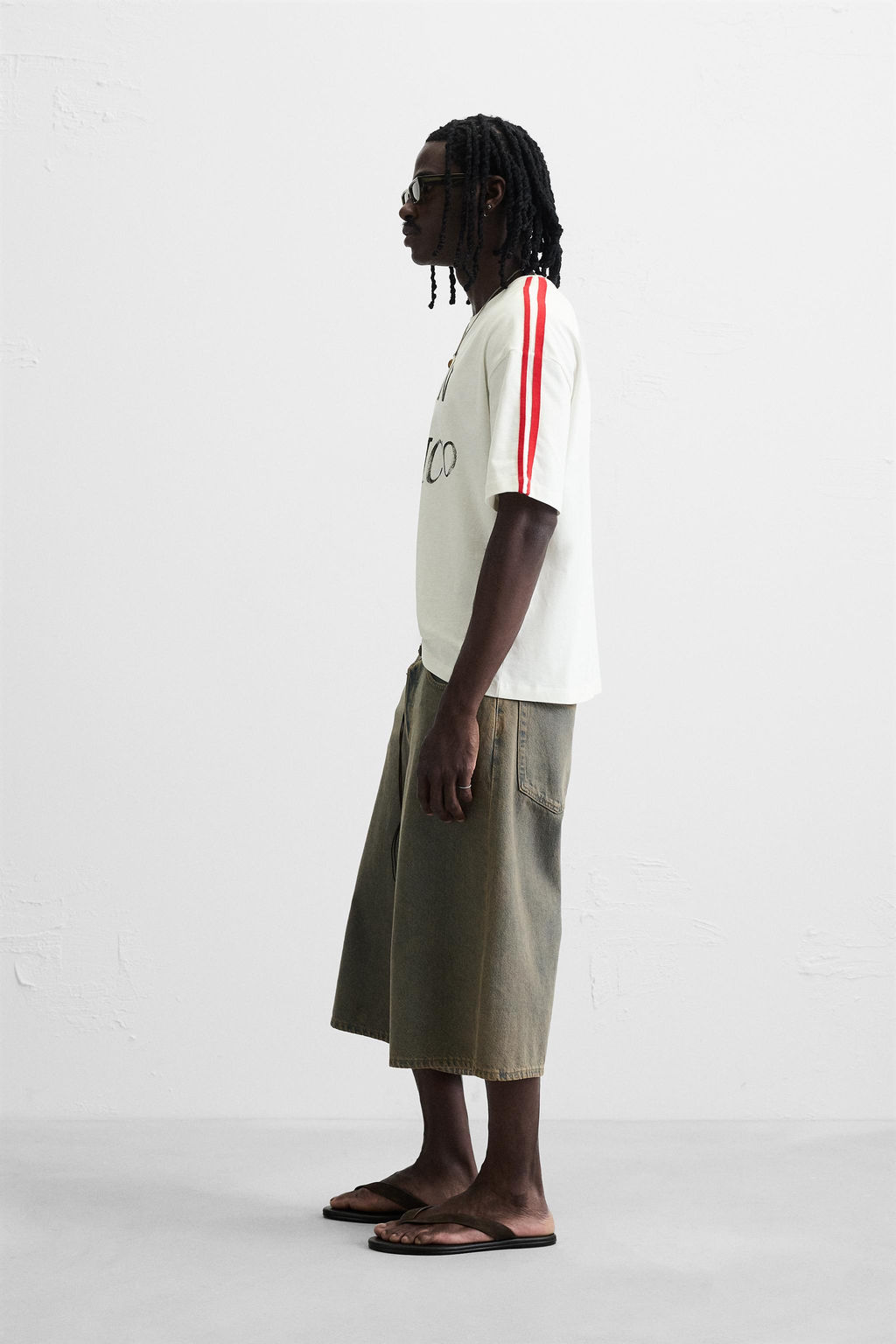 FLAG EMBROIDERY T-SHIRT - Zara фото 4