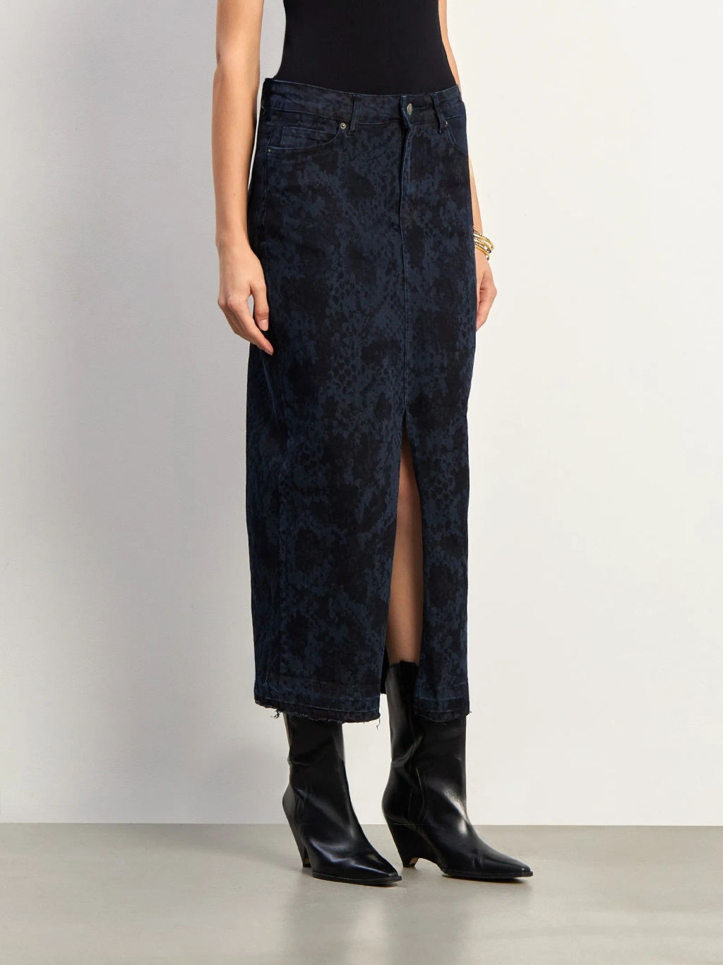 Юбка с принтом - Emka фото 7