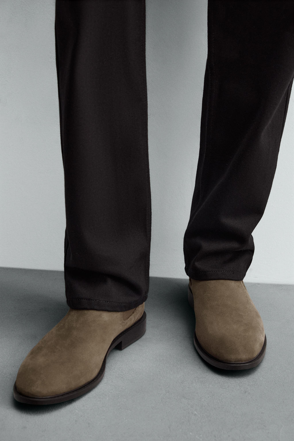 LEATHER CHELSEA BOOTS - Zara фото 7