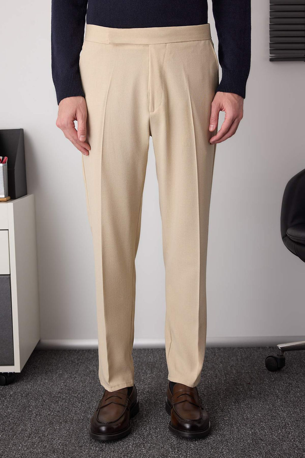 Tas Erkek Yeni Italyan Kesim Kumas Pantolon TMNAW26PL00016