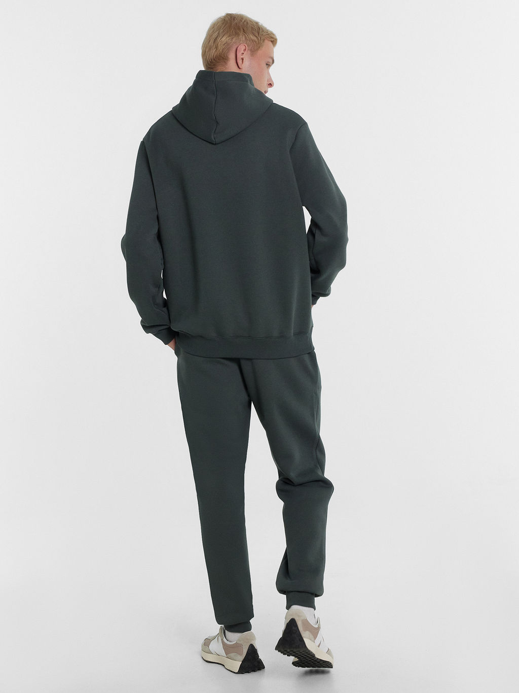 Костюм спортивный мужской зеленый темный лес 191013 - Mark formelle фото 3