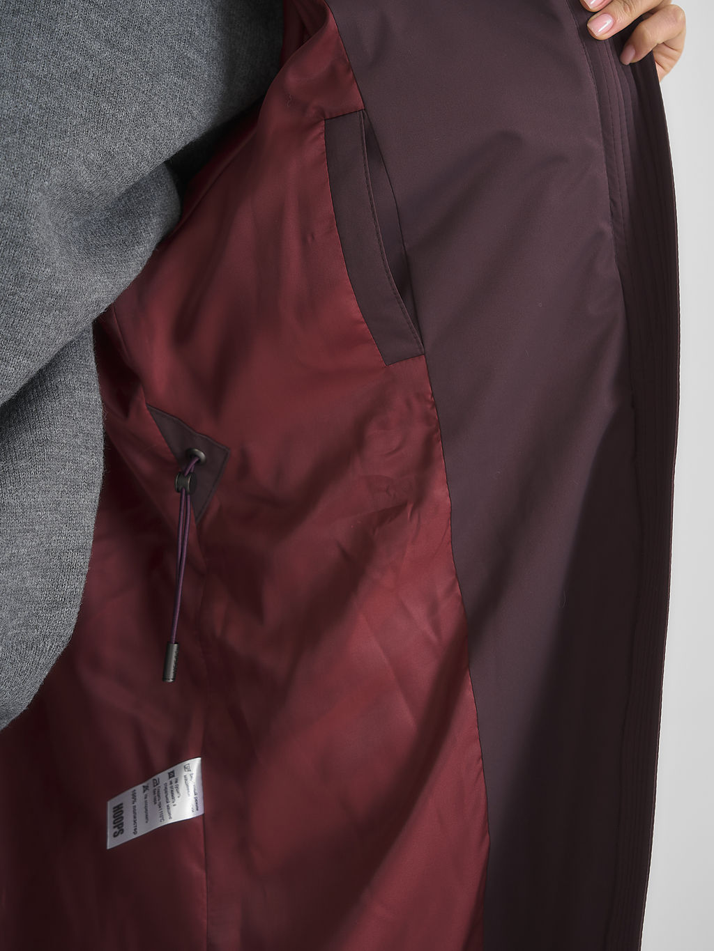 Плащ утепленный HOOPS, арт. 33220 фото 5