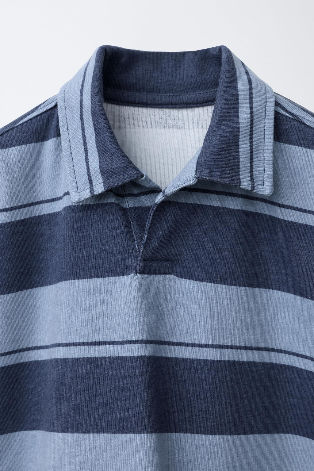 STRIPED SWEATSHIRT POLO SHIRT - Zara фото 3