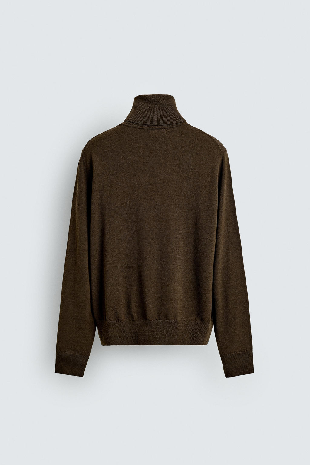 100% WOOL ROLL NECK JUMPER - Zara фото 8