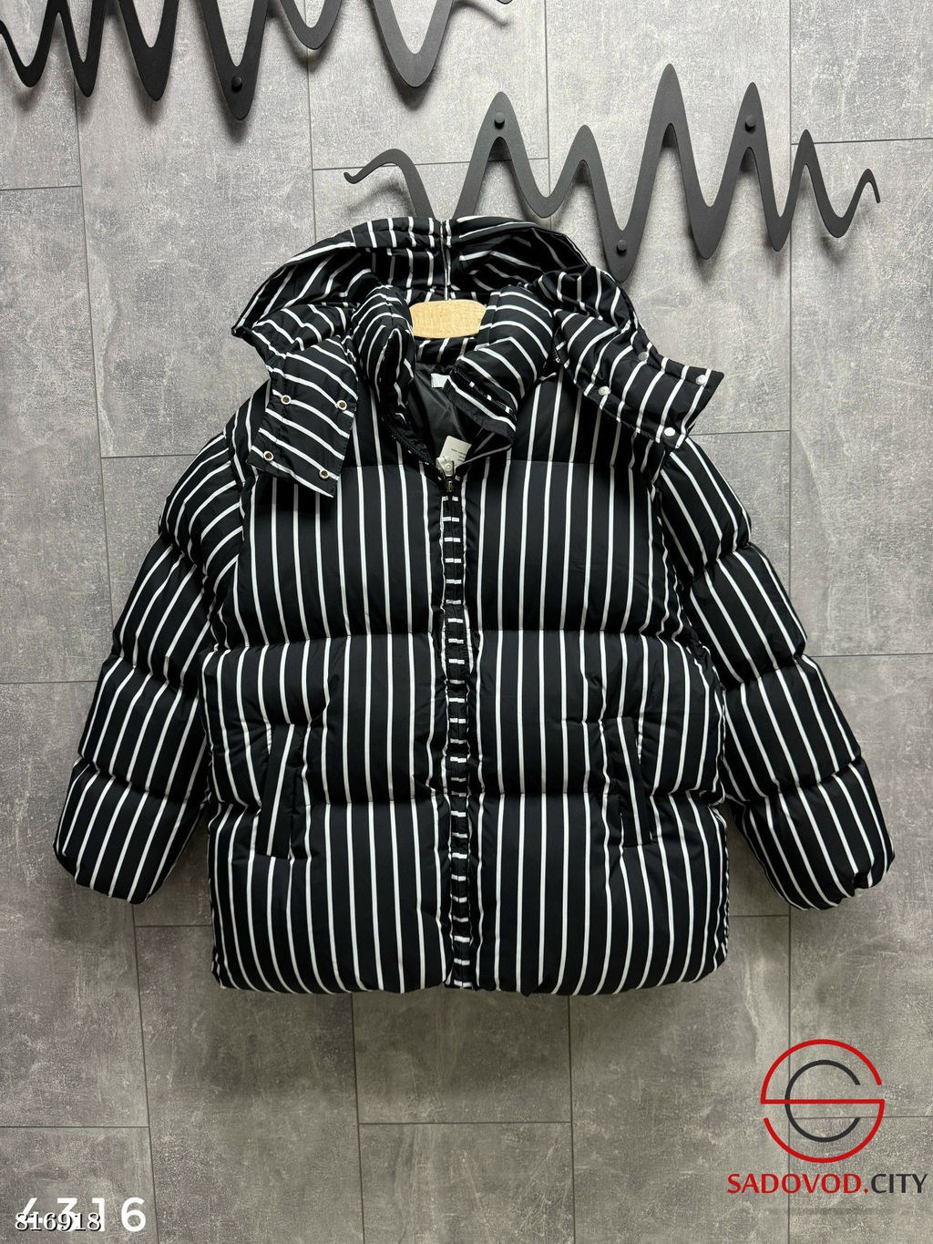 Дутая куртка свободного кроя в стиле оверсайз - Bruno фото 2