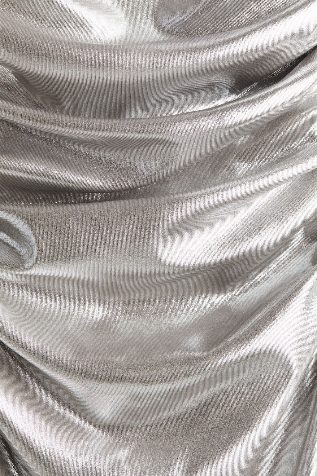 Vestido en punto metalizado brillante - H&m фото 7