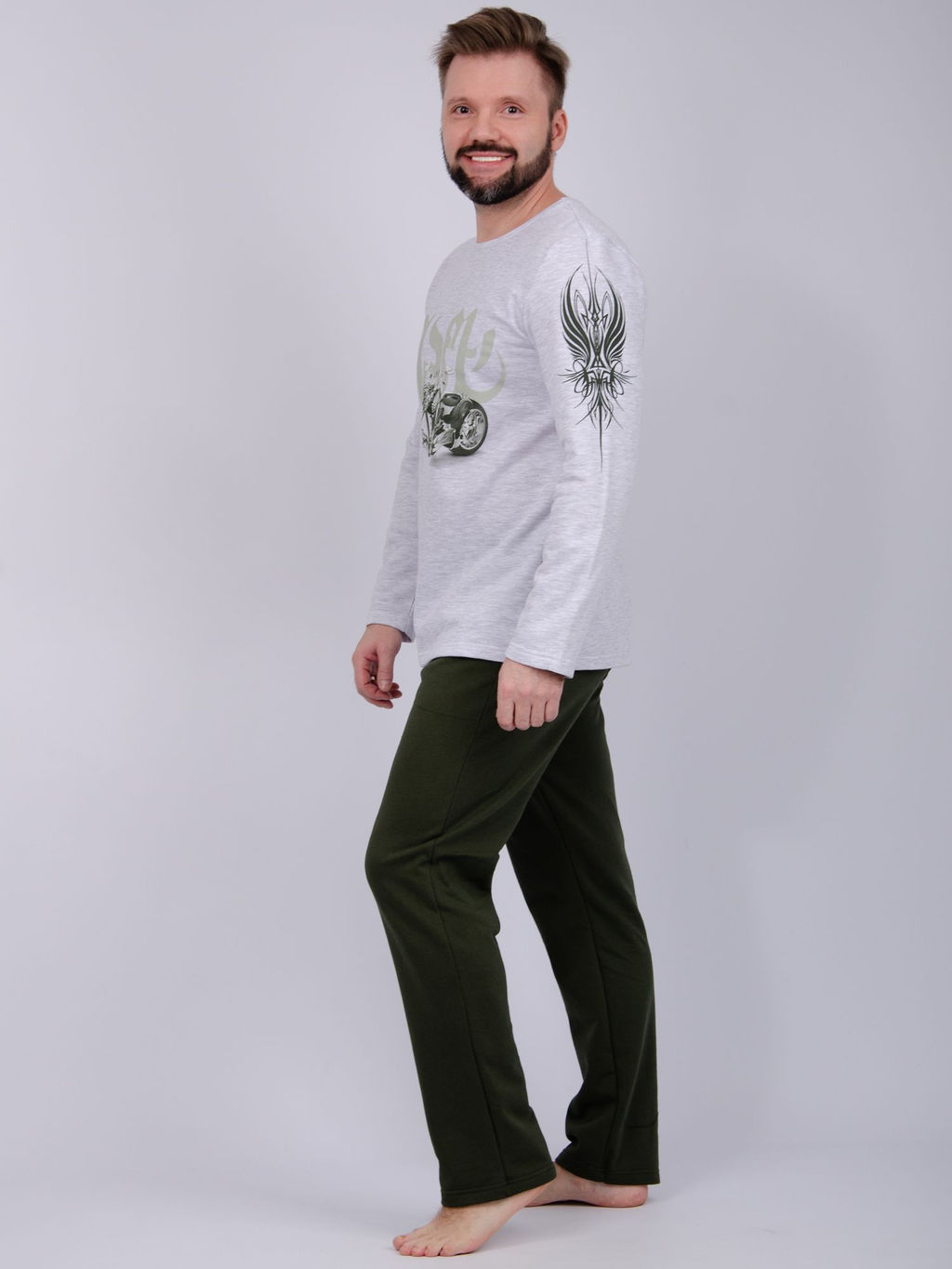 Пижама "Скорость", футер начёс