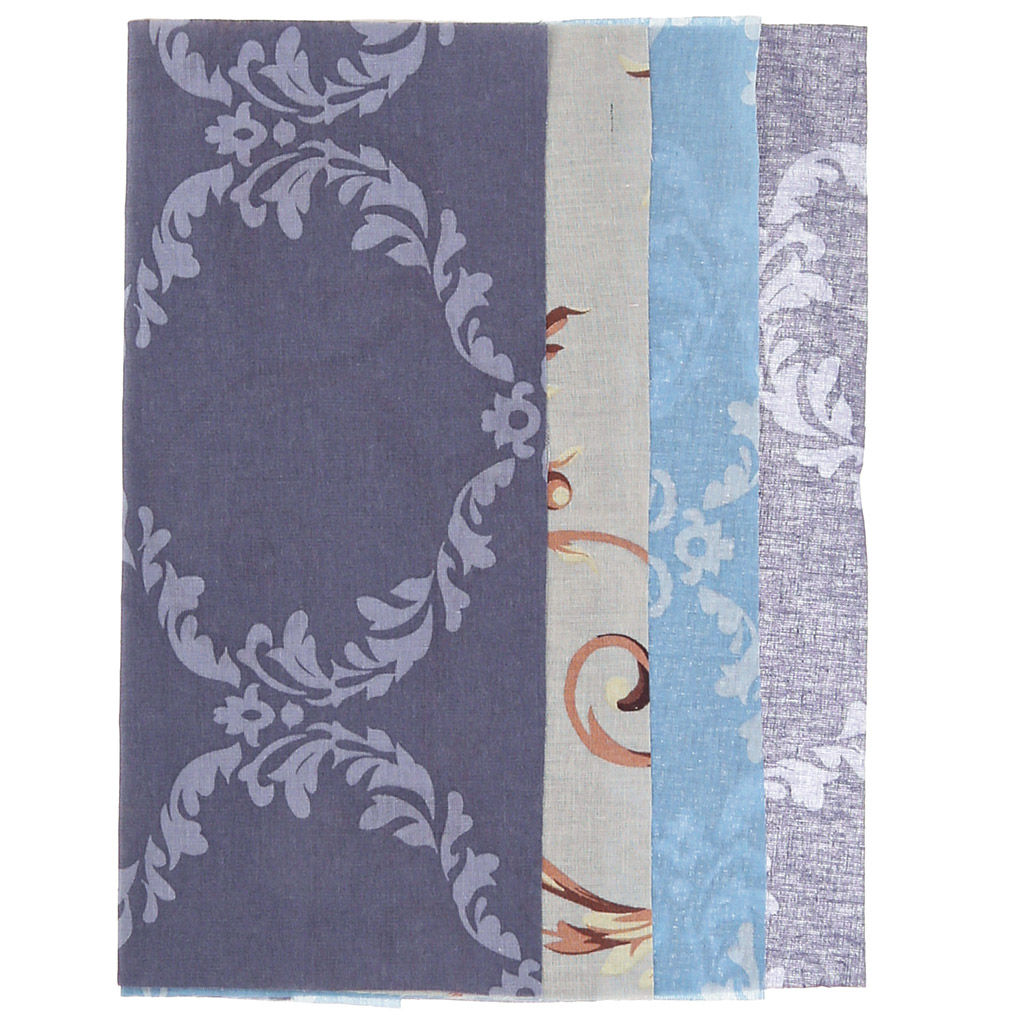 Лоскут для пэчворка и декорирования, набор 4шт 26х26см, хлопок 100%, в п/э на картоне, Домашняя мода (Россия)  фото 5