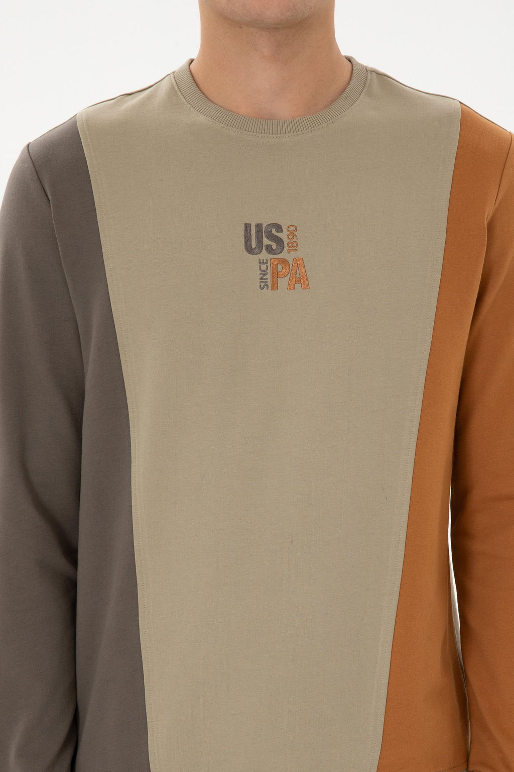 Erkek A__k Haki Sweatshirt - U.s. polo assn фото 6