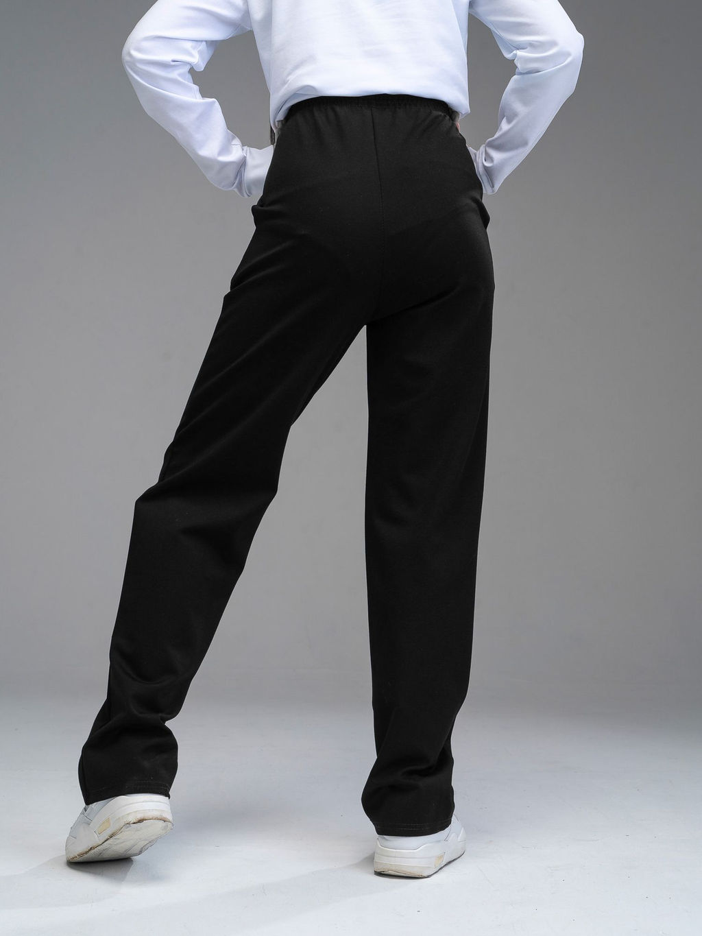 Брюки с начёсом