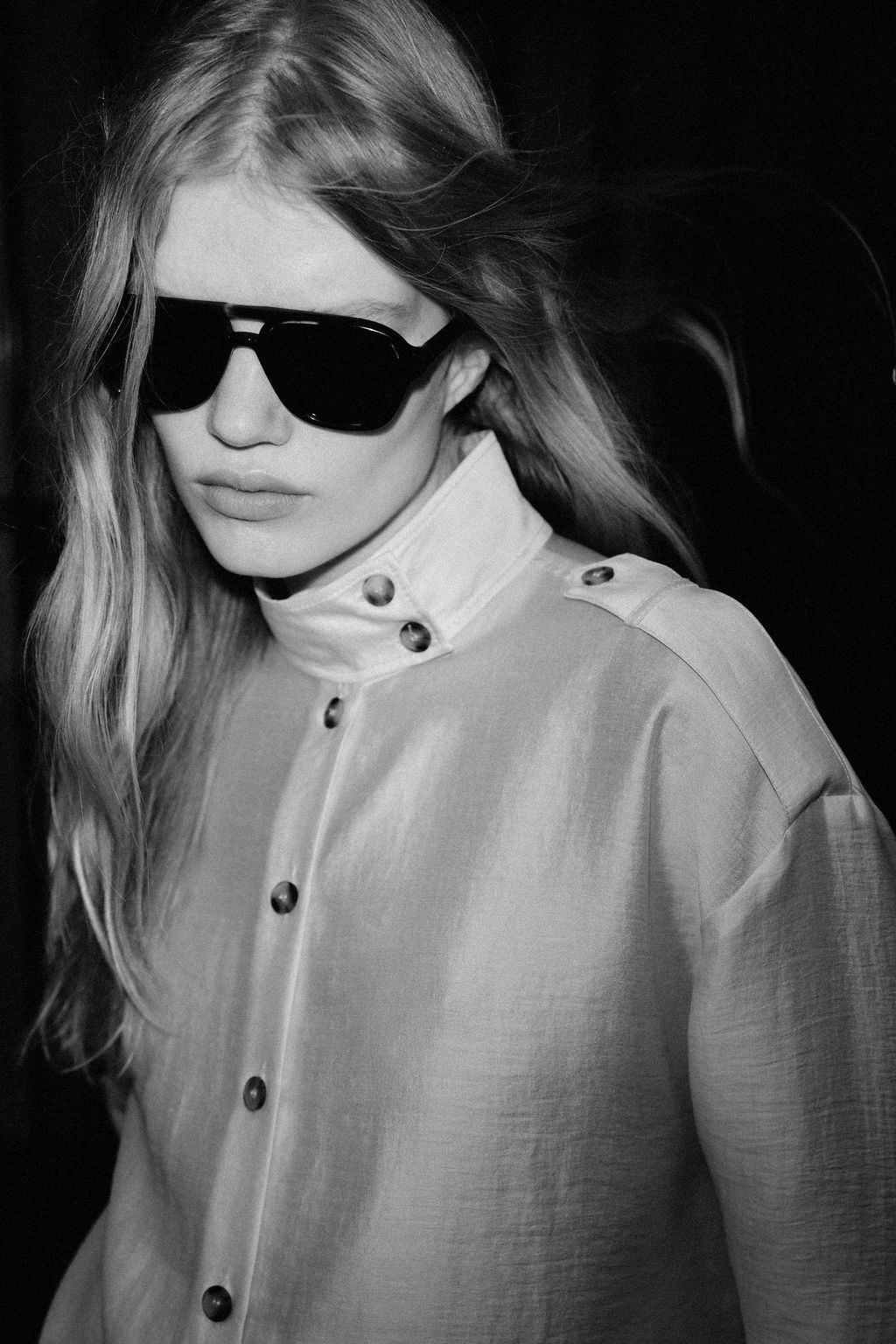 FLOWING HIGH NECK SHIRT - Zara фото 4