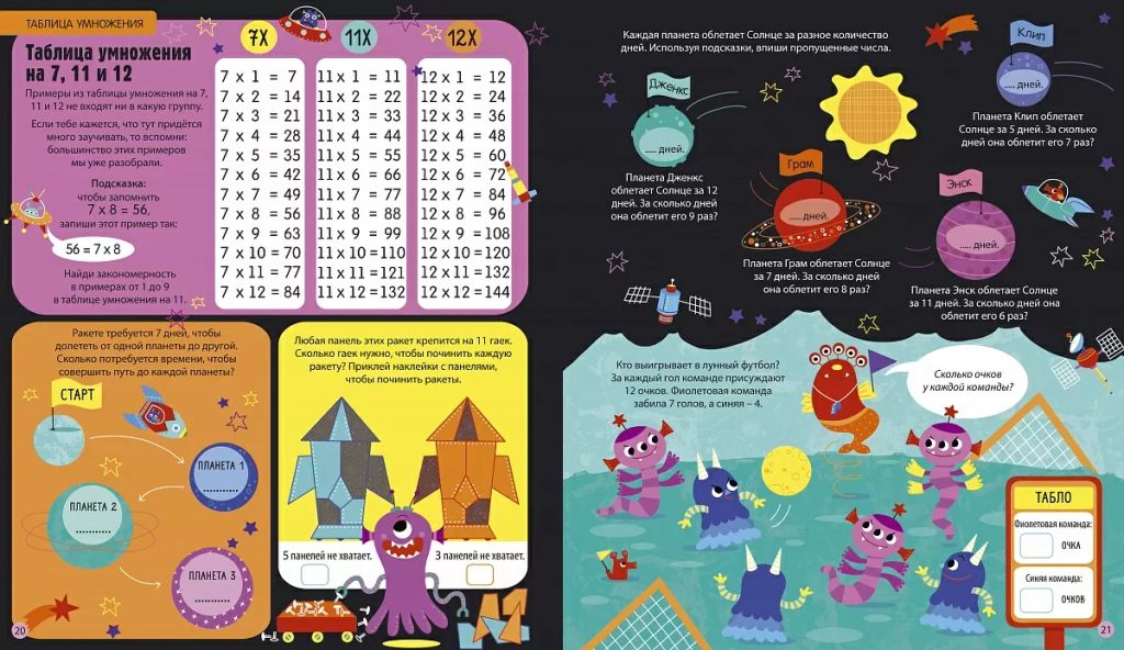 Интерактивная тетрадь. Умножение и деление с наклейками - Робинс фото 4