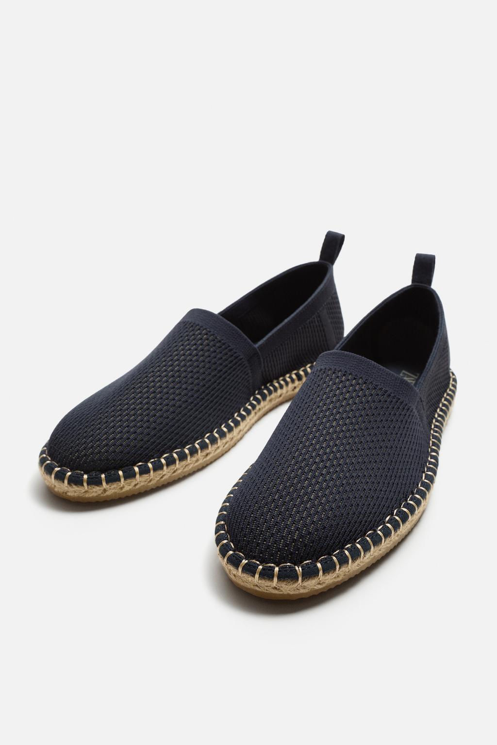 KNITTED FABRIC ESPADRILLES - Zara фото 15