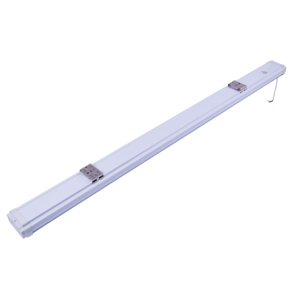 ULO-K21A 40W/5000K/L125/K IP65 WHITE Светильник линейный светодиодный подвесной. Белый свет (5000K). 4400Лм. 1250х84х44мм. Корпус белый. TM Uniel
