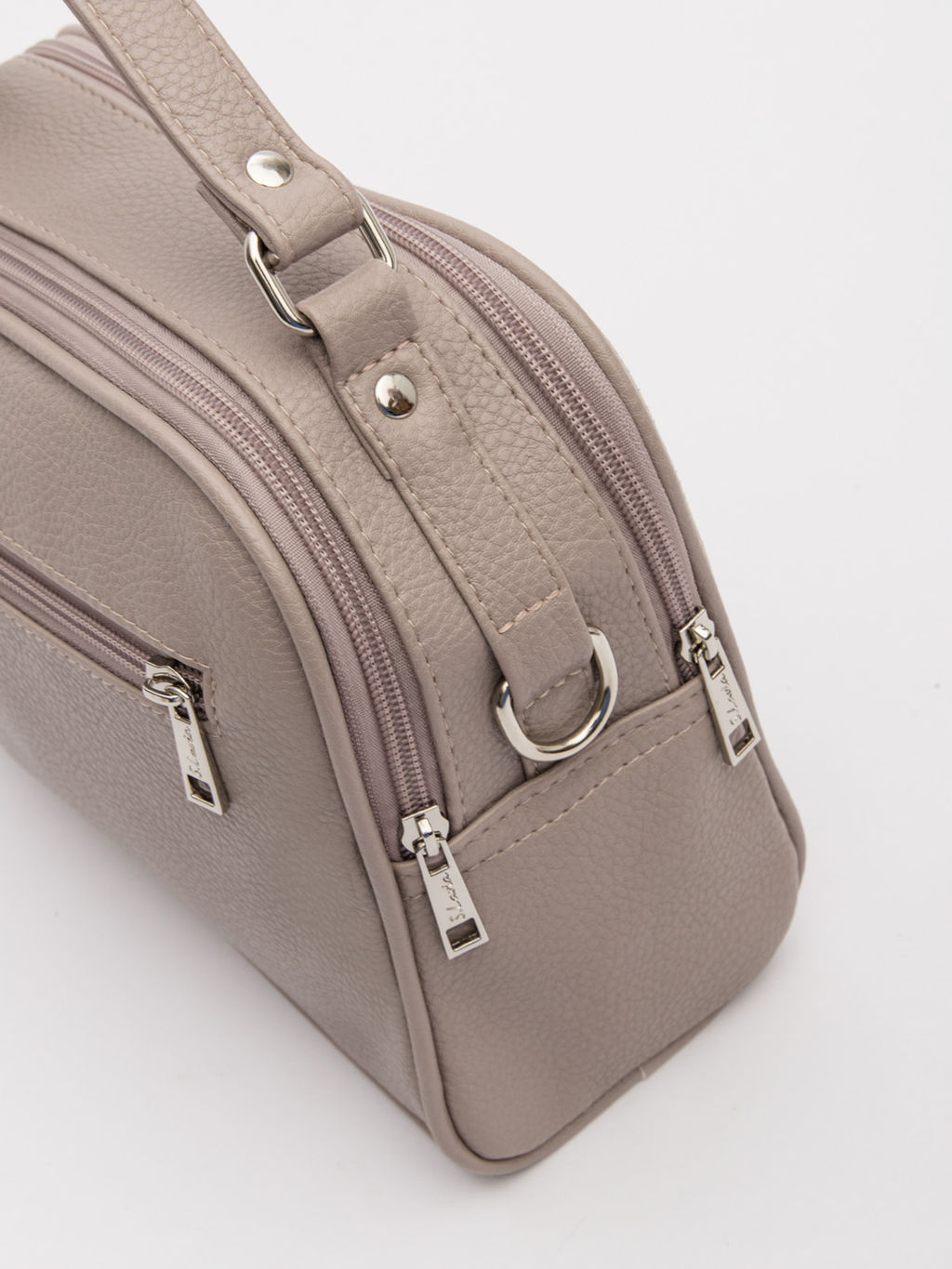 Темно-бежевый саквояж S.Lavia  фото 5