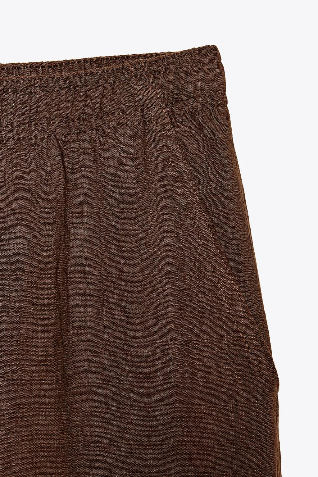 PYJAMA-STYLE TROUSERS - Zara фото 8