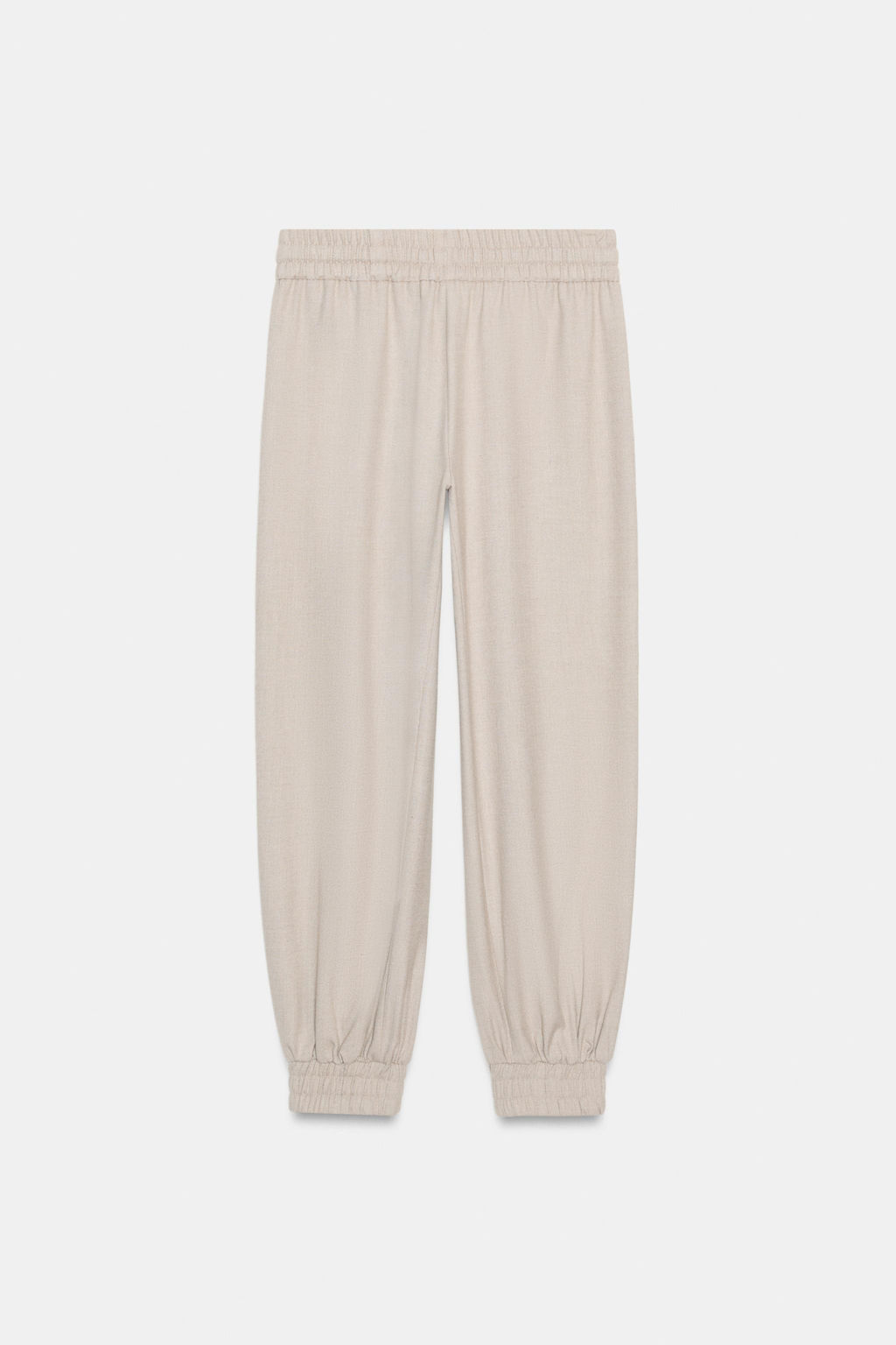 JOGGING TROUSERS WITH ELASTICATED CUFFS - Zara фото 7