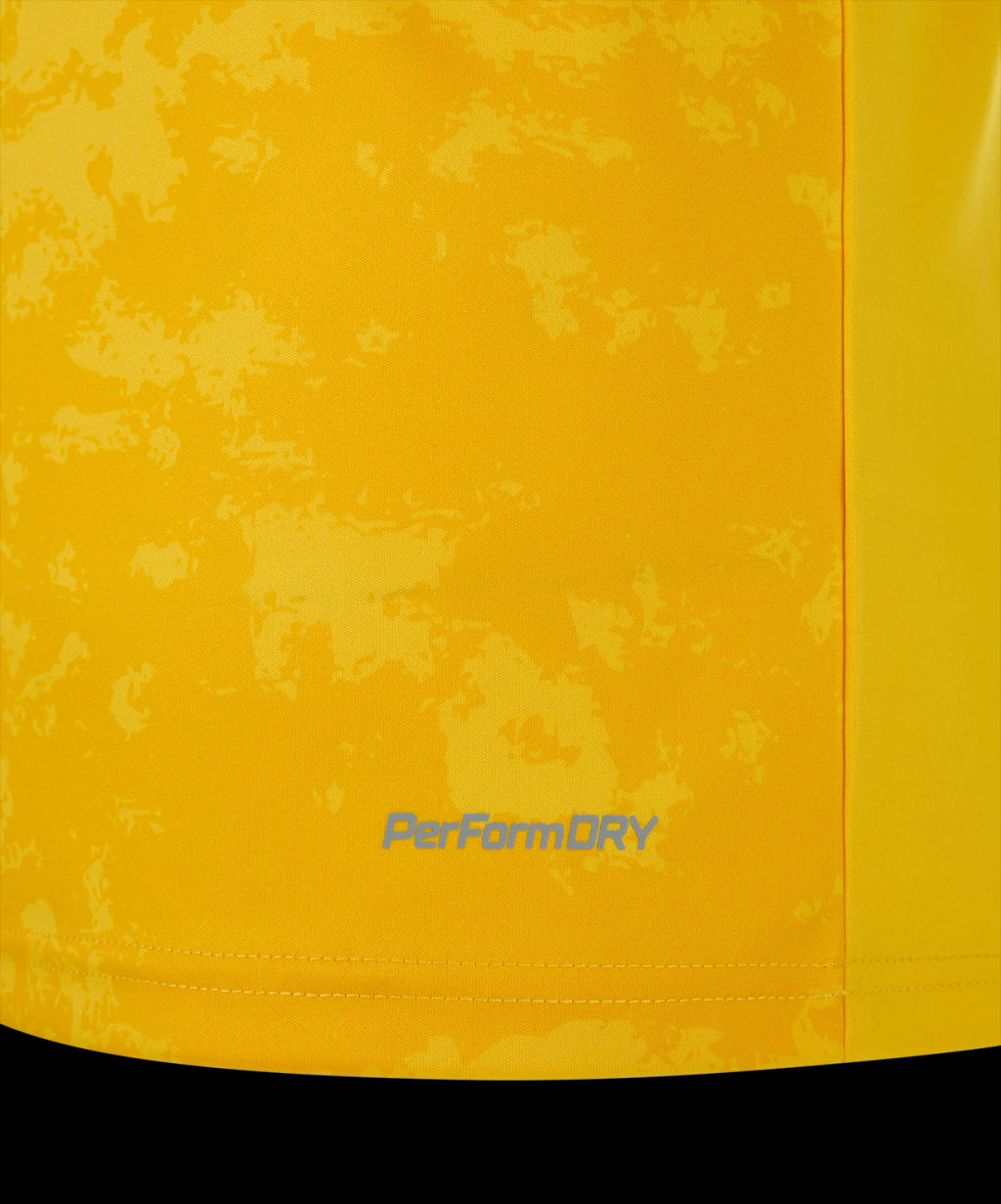 Футболка вратарская JOGEL DIVISION PerFormDRY SPLASH GK Jersey, желтый, детский  фото 5