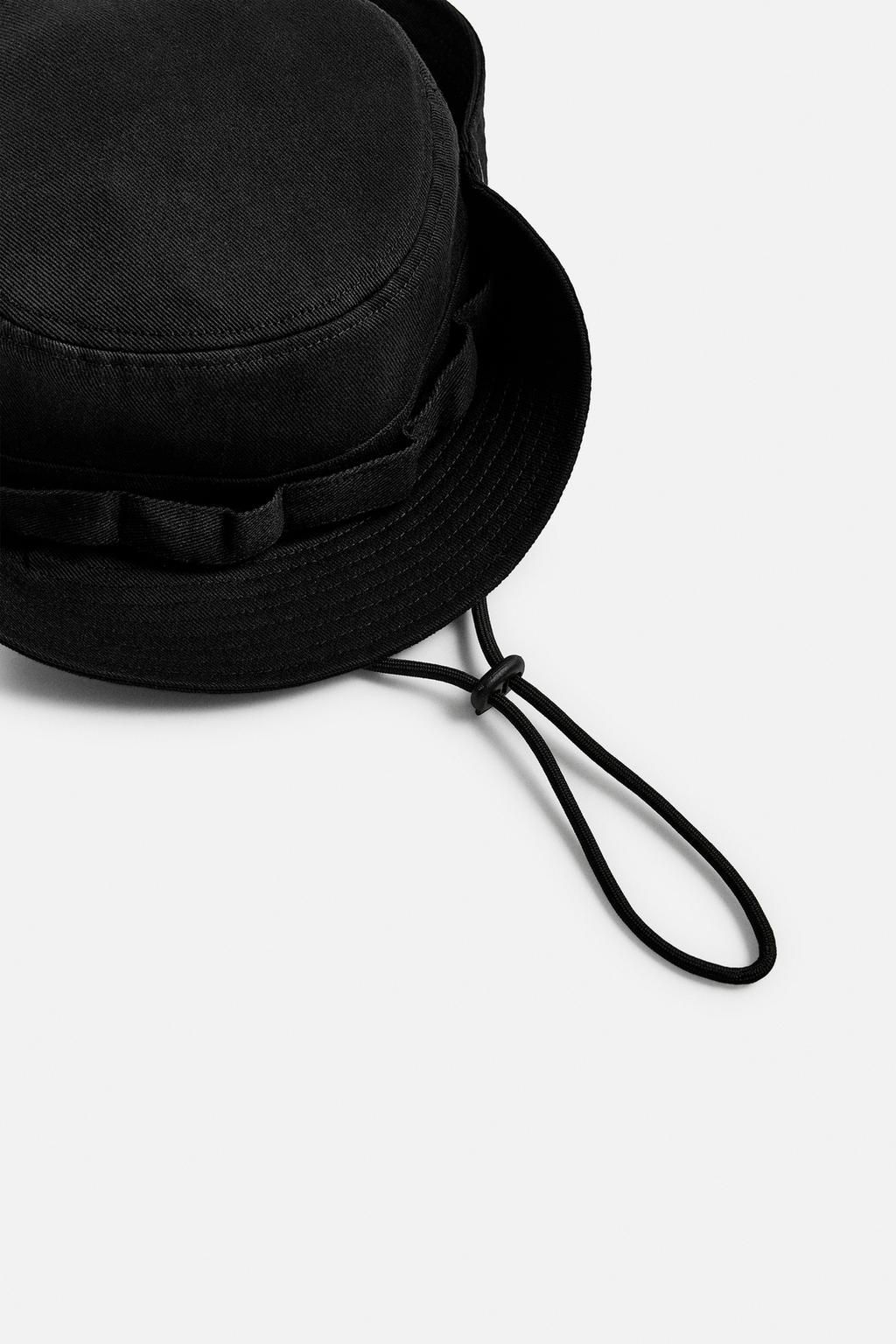 UTILITY BUCKET HAT - Zara фото 5