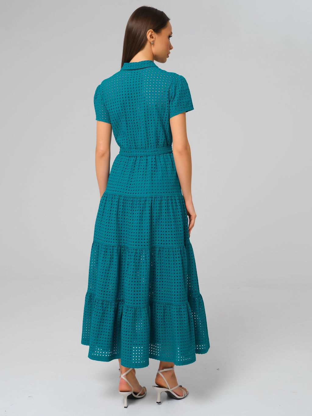 Платье макси из шитья - Stilla фото 9