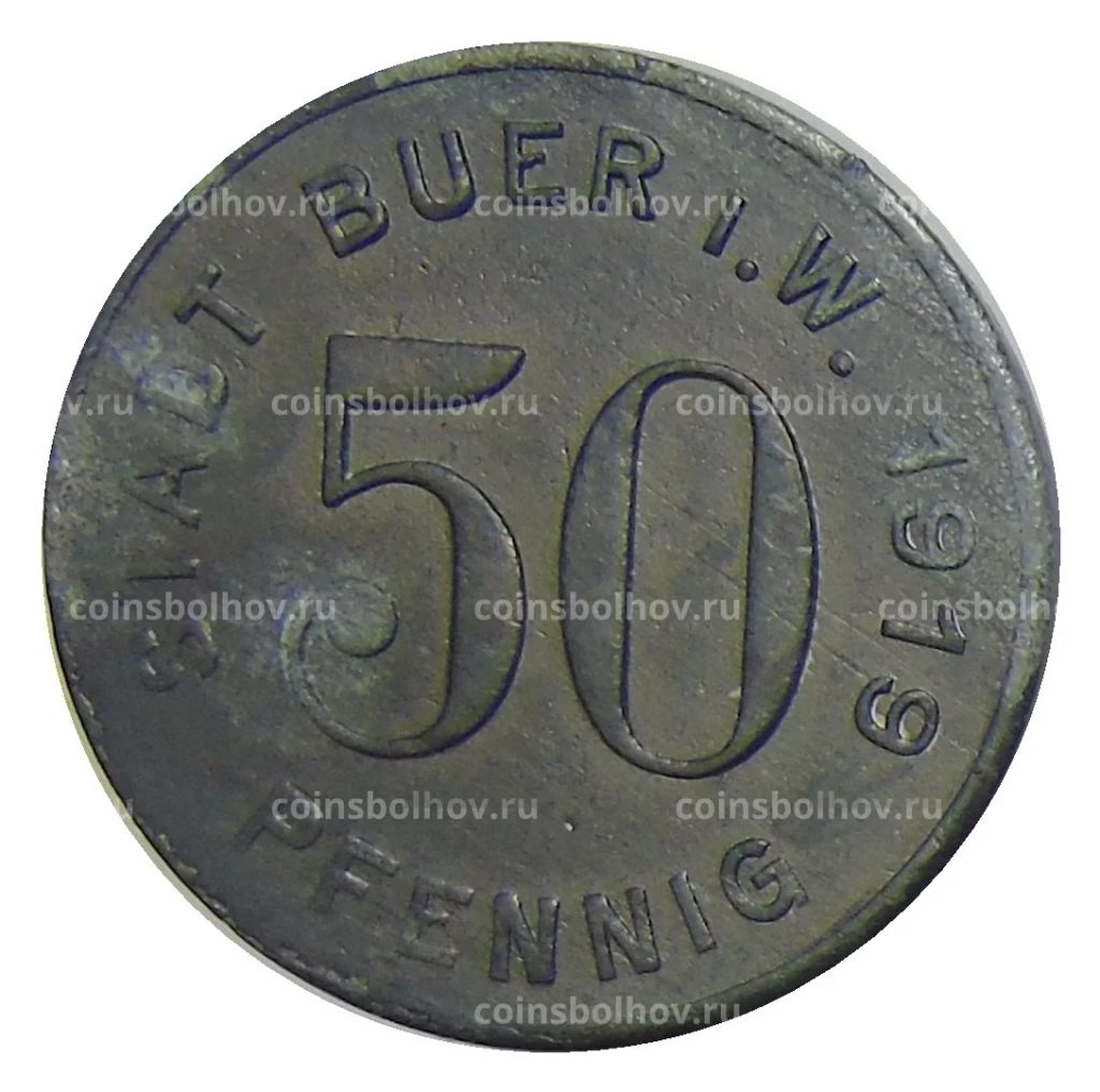 50 пфеннигов 1919 года Германия  Нотгельд Биер