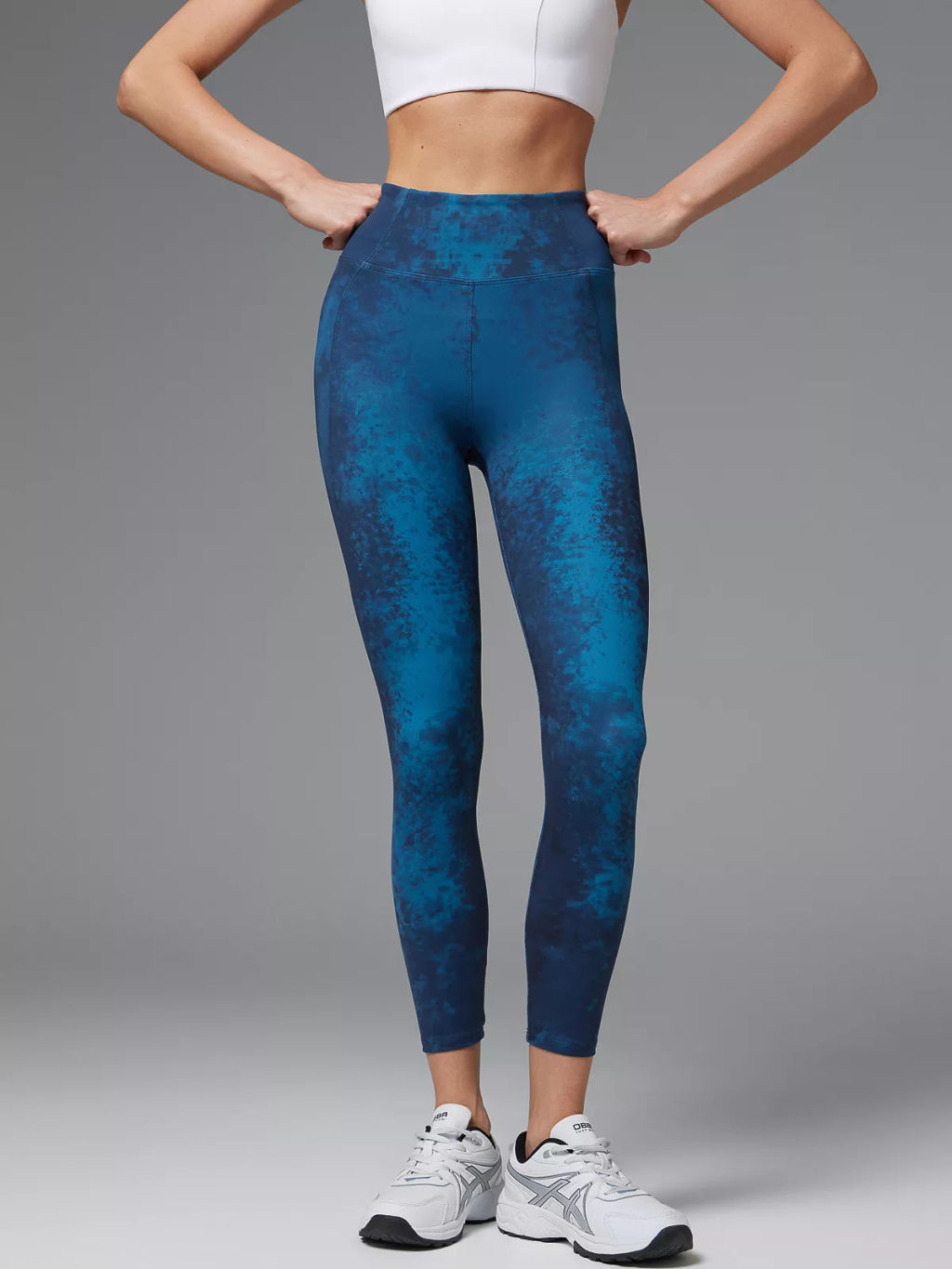 Леггинсы спортивные с принтом - NEVERLATE фото 2