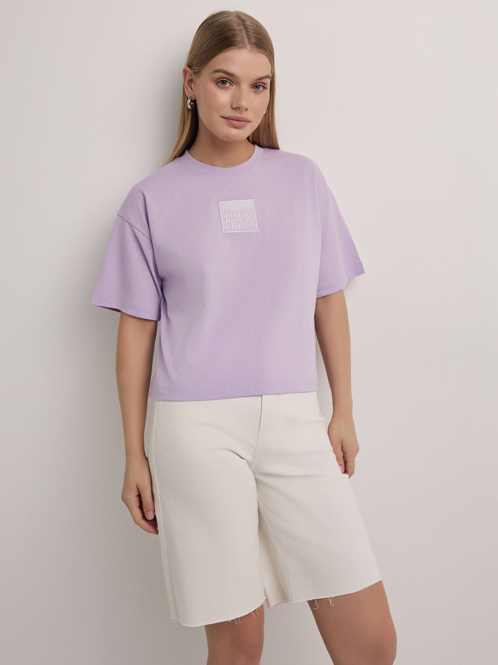 CONTE LD 2973 Футболка женская lavender-girls dont cry - Conte elegant фото 3