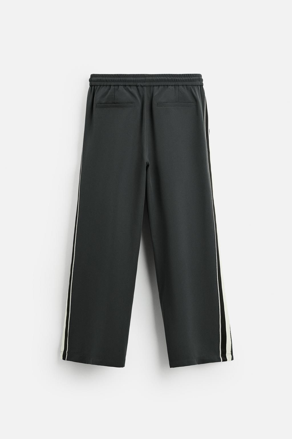 TECHNICAL TROUSERS WITH SIDE PANEL - Zara фото 15
