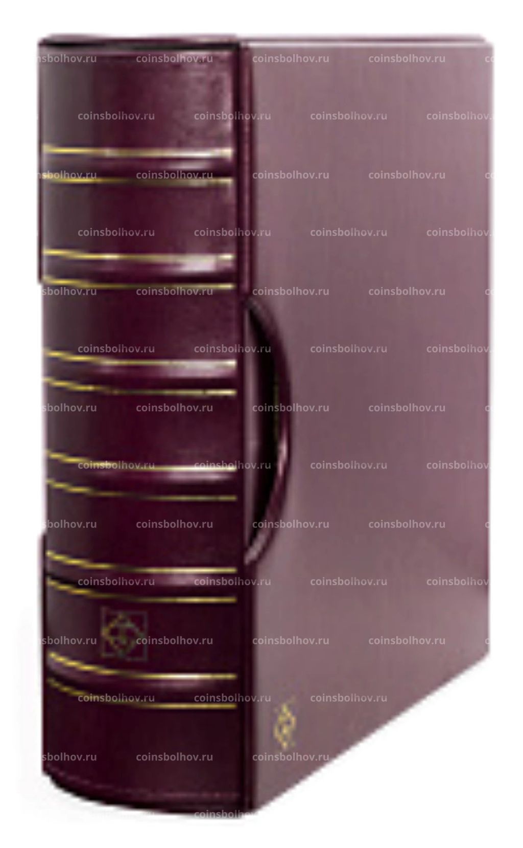 Альбом для монет без листов с защитным шубером формат Grande Gigant Красный классический дизайн LEUCHTTURM 318152