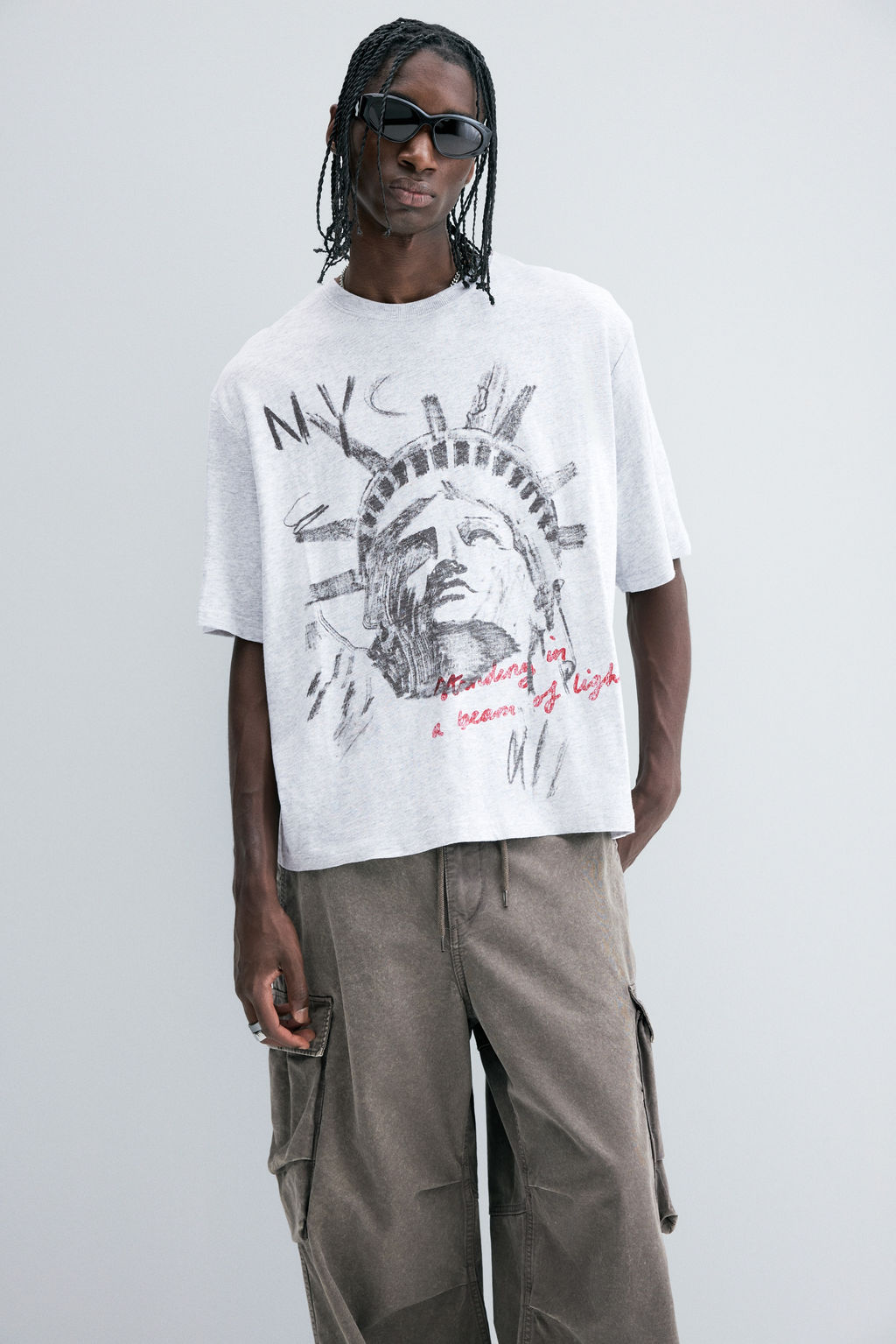 Camiseta Oversized Fit - H&m фото 6