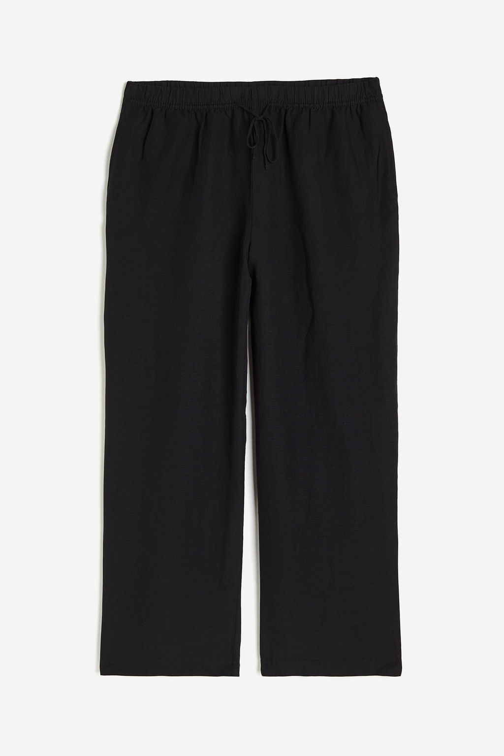 Pantalon sin cierre en mezcla de lino - H&m фото 8