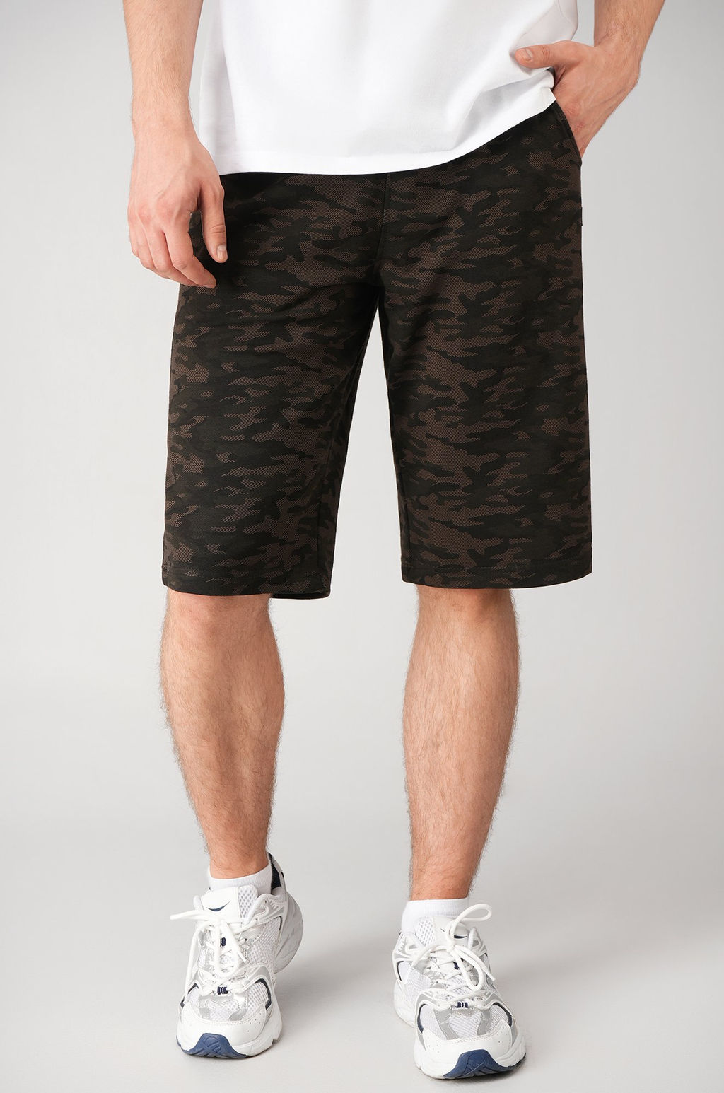 Мужские шорты из футера двухнитки Happyfox - Happy fox фото 7