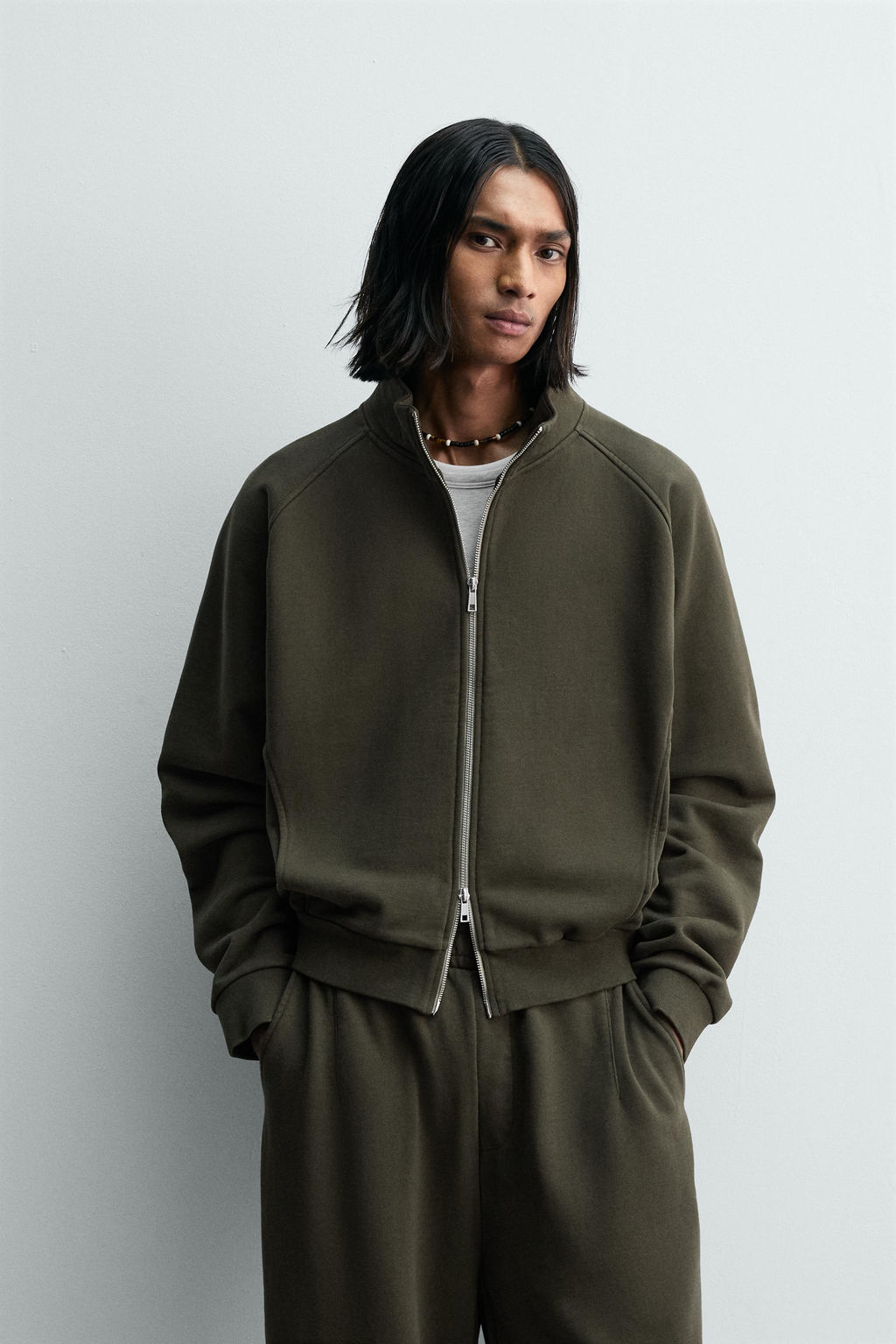 WASHED RELAXED FIT SWEATSHIRT - Zara фото 10