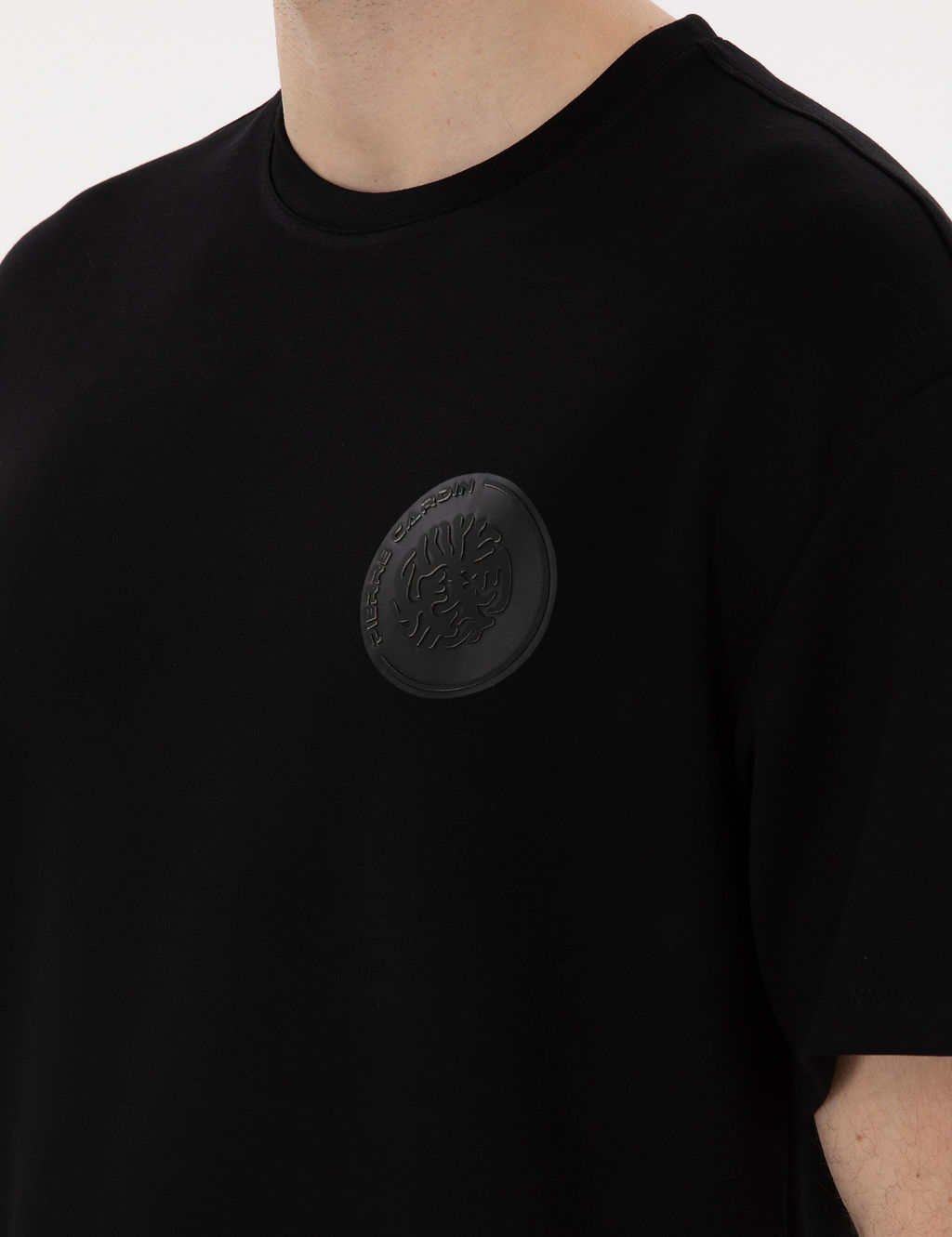 Siyah Comfort Fit Ti__rt - Pierre cardin фото 7