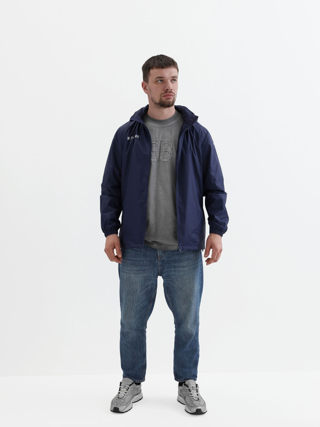 Ветровка KELME Woven Jacket Dark Blue