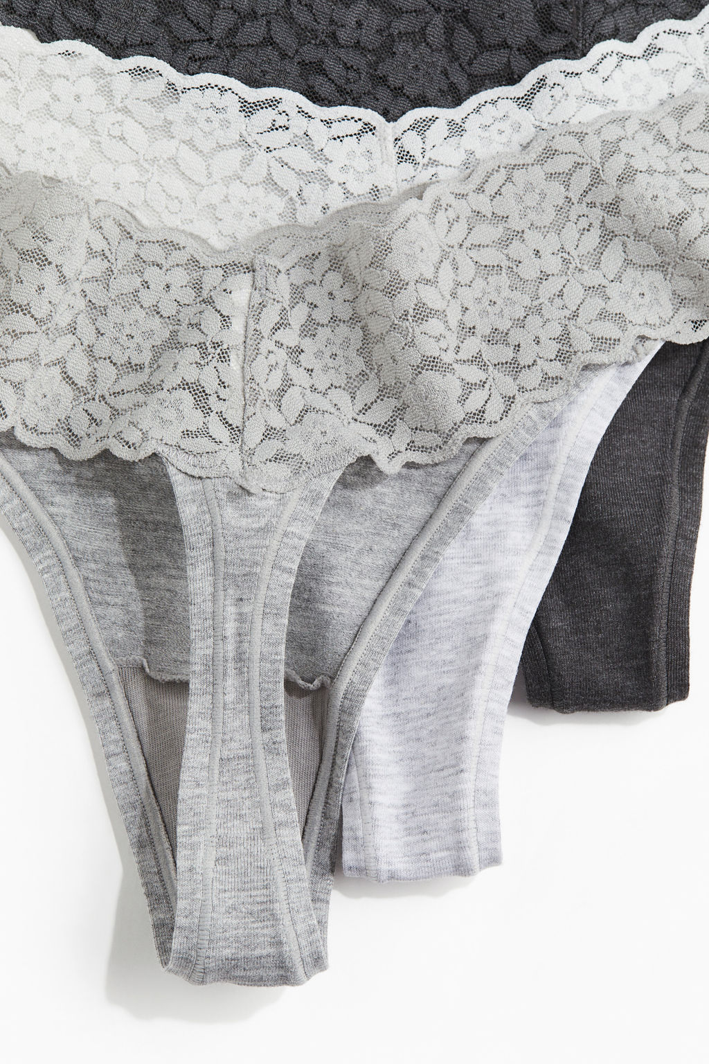 Pack de 10 bragas Thong de encaje - H&m фото 15