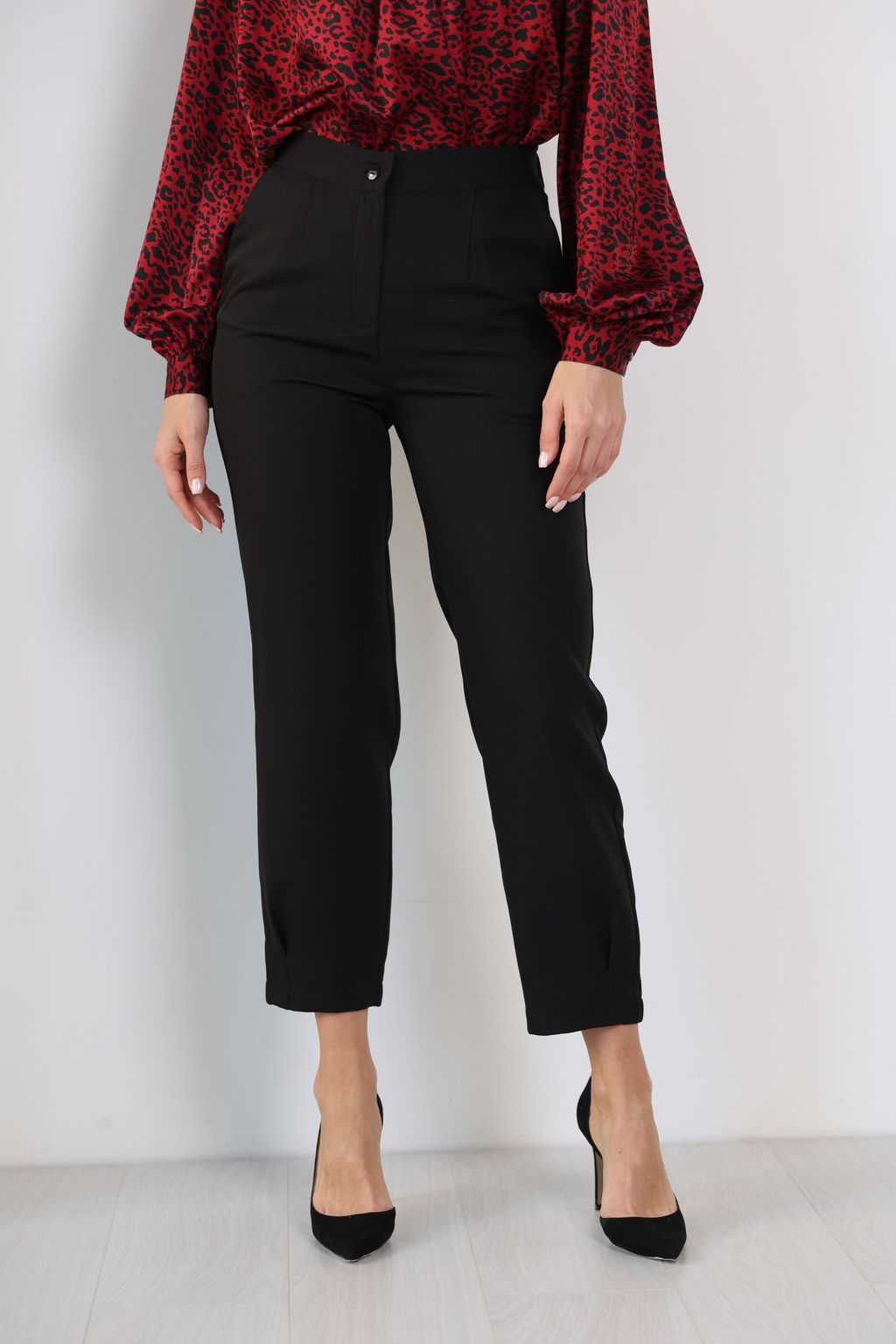 Брюки миди с карманами - Looklikecat фото 4