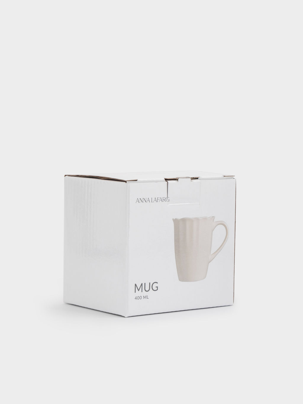 Кружка, 400 мл, фарфор P, белая, Волнистый край, White ocean - Anna lafarg фото 8