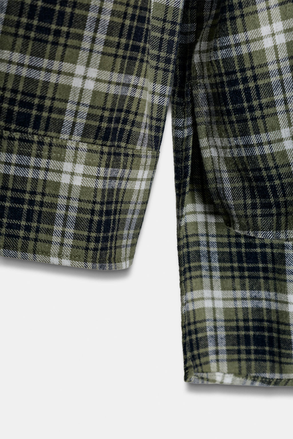 OVERSIZE CHECK SHIRT ZW COLLECTION - Zara фото 7
