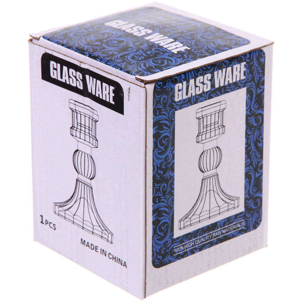 Цена за 4 шт. Подсвечник "Элисон" 8*10,5 см, Изумруд