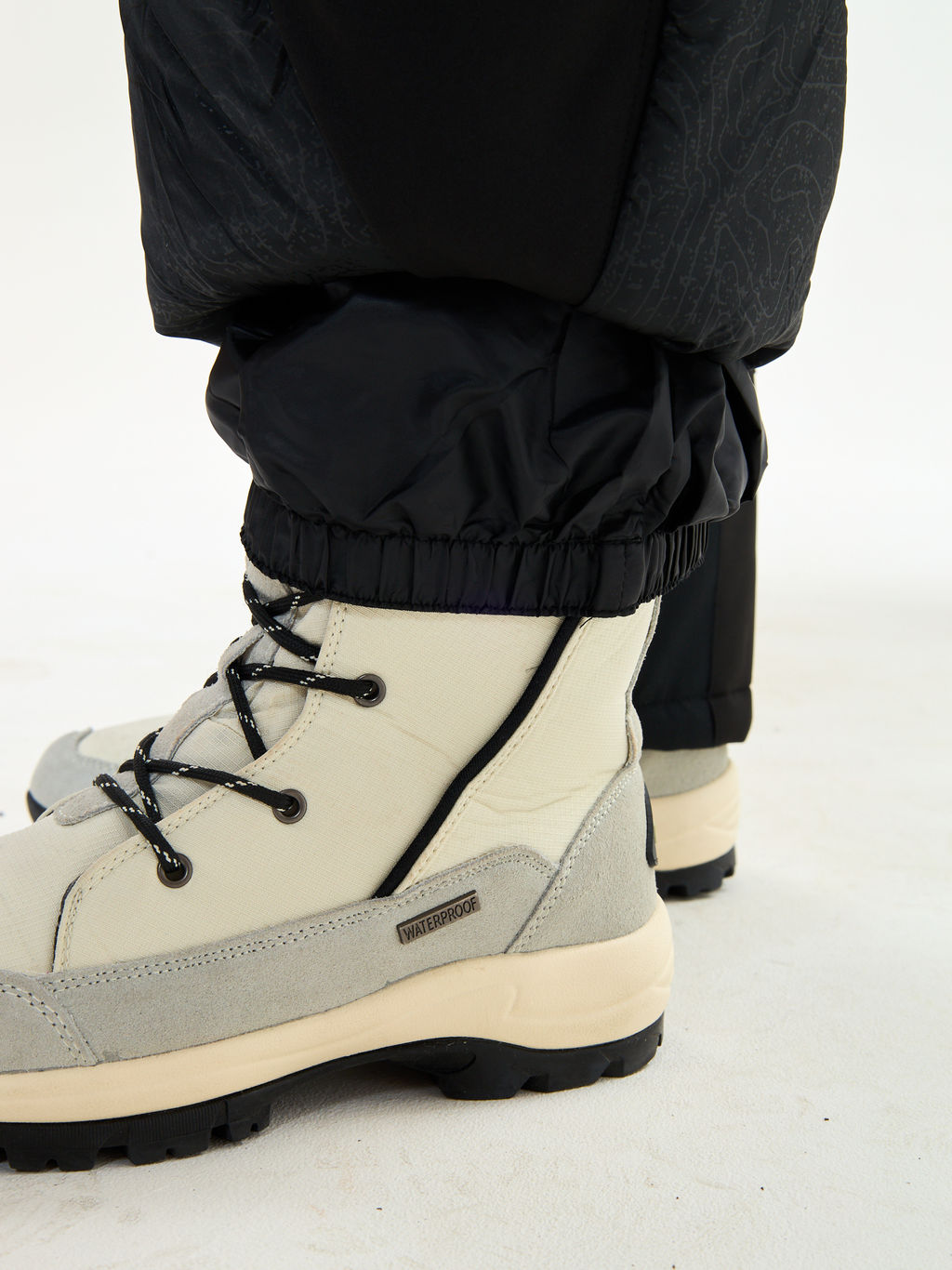 Женские мембранные сноубордические / горнолыжные брюки Azimuth Снежное Созвездие 124/9415_10 Черный  фото 18