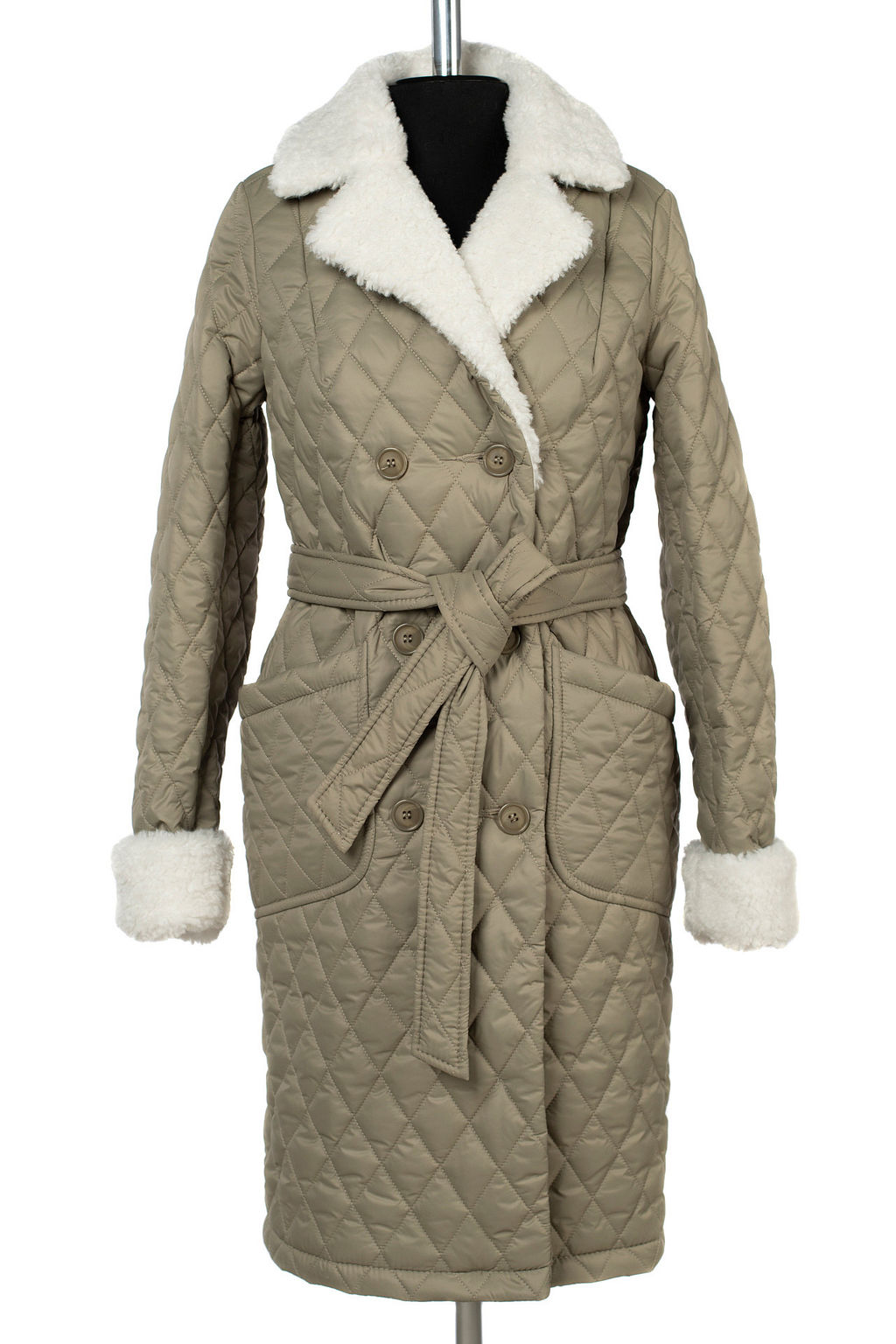 Пальто плащевка+ Утеплитель: Синтепон 150 г/м демисезонное - El podio фото 12