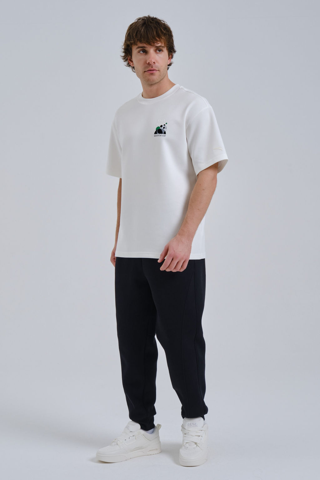 Футболка Бежевый ICONIC SS Tee - Anta фото 2