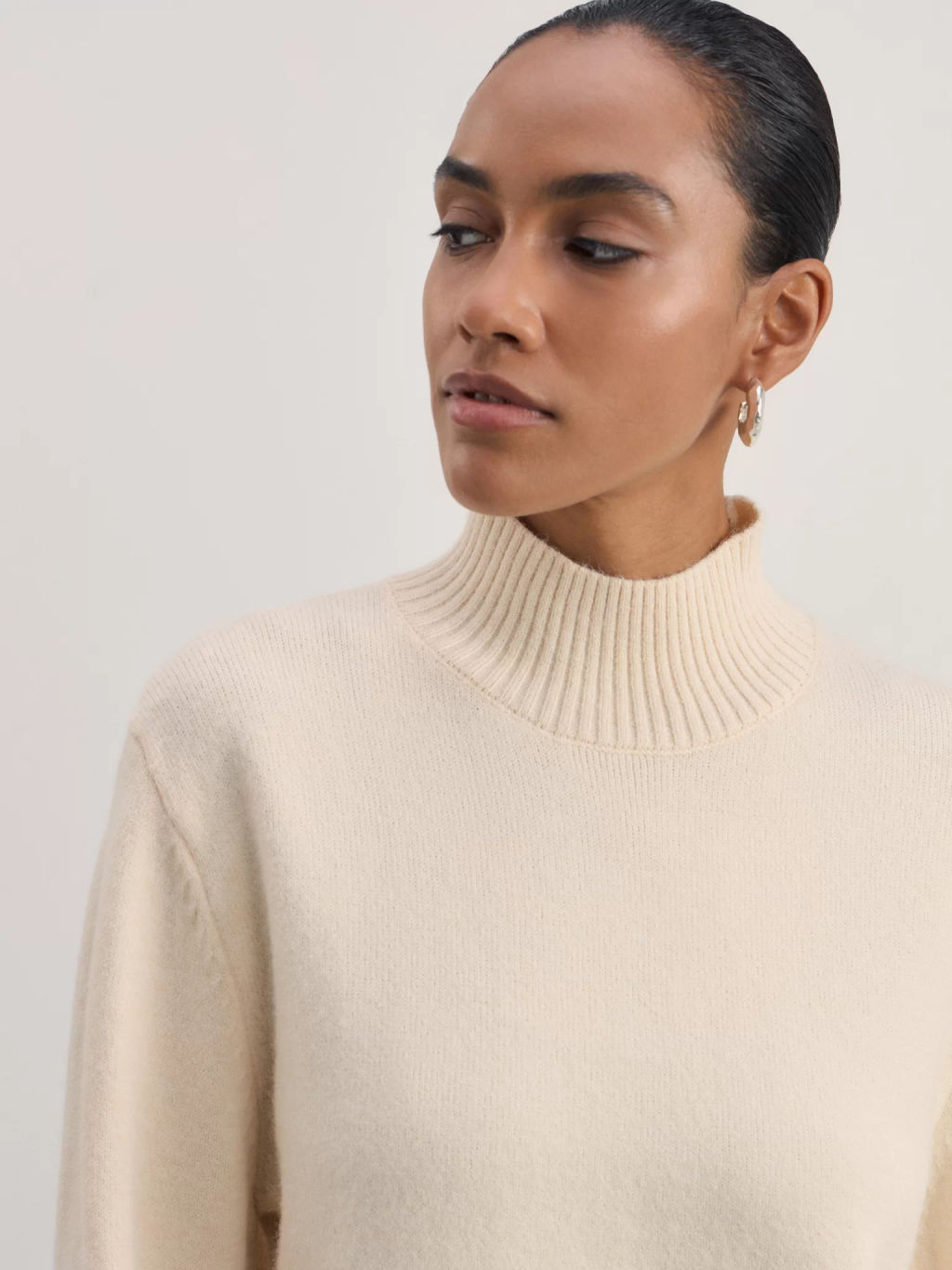 Джемпер с воротником стойкой / Zarina  фото 6