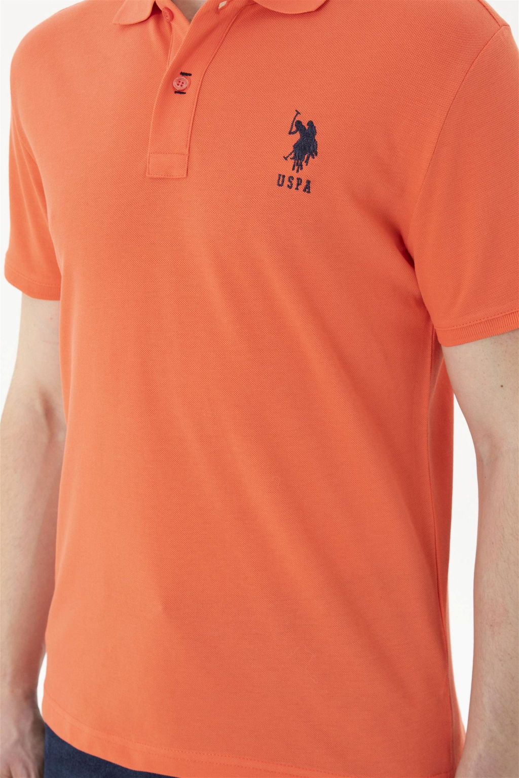 Мужская базовая футболка с цветком граната - U.s. polo assn фото 6